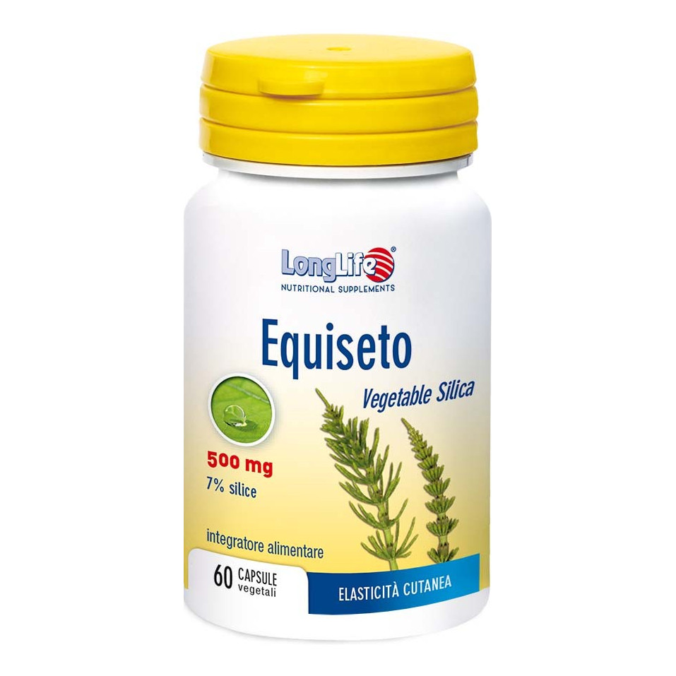 Longlife Equiseto Integratore Drenante Per Capelli Pelle E Unghie 60 Capsule - Immagine 8