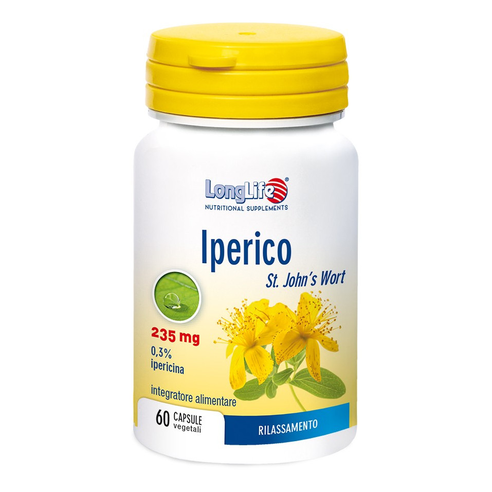 Longlife Iperico 60 Capsule Vegetali - Integratore Per Il Tono Dell'Umore - Immagine 10