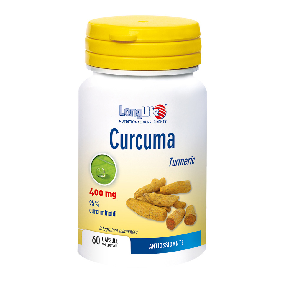 Long Life Longlife Curcuma 60Capsule - Immagine 3
