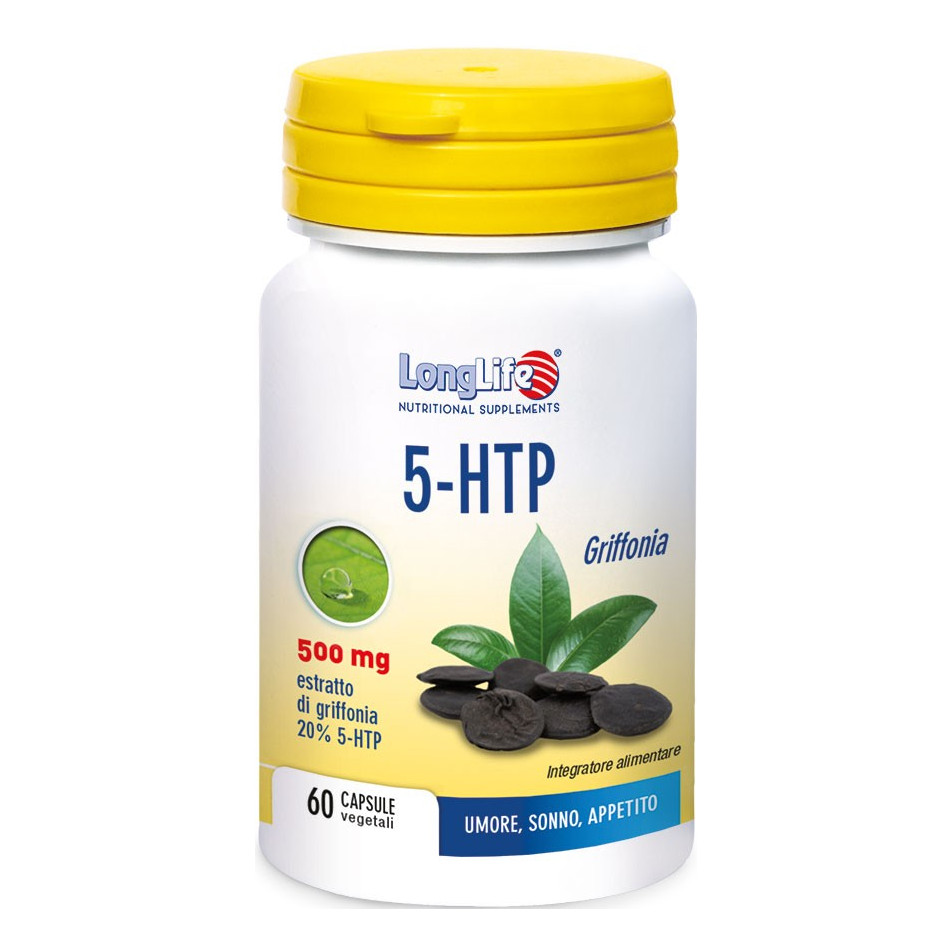 Longlife 5 Htp 60 Capsule Vegetali Senza Glutine - Immagine 9