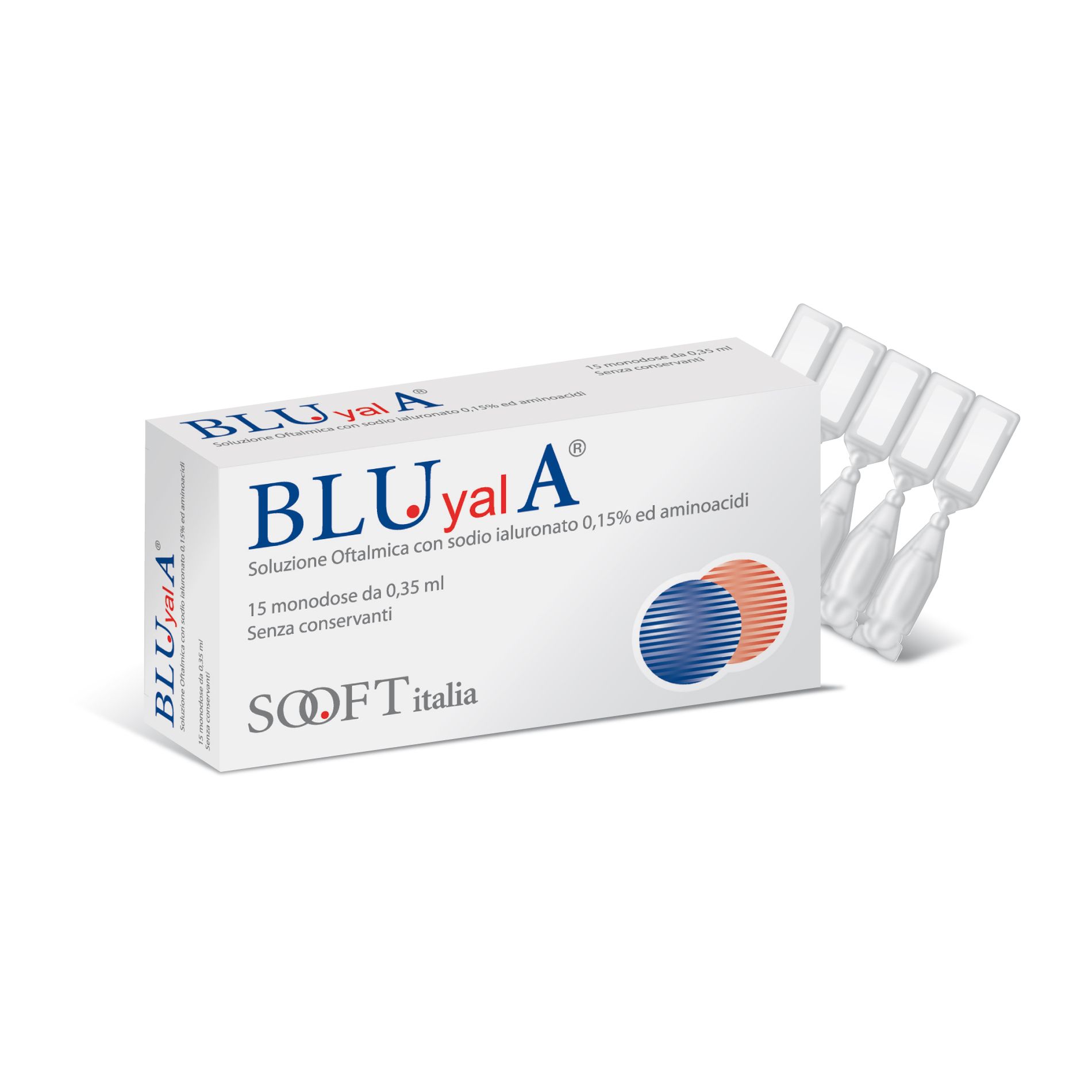 Blu Yal Bluyal A Collirio Monodose 15 Flaconcini 0,30Ml - Immagine 4