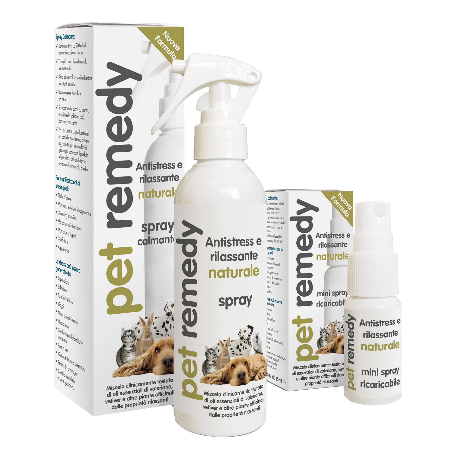 Teknofarma Pet Remedy Spray Veterinario Rilassante Per Cani E Gatti 200Ml - Immagine 6