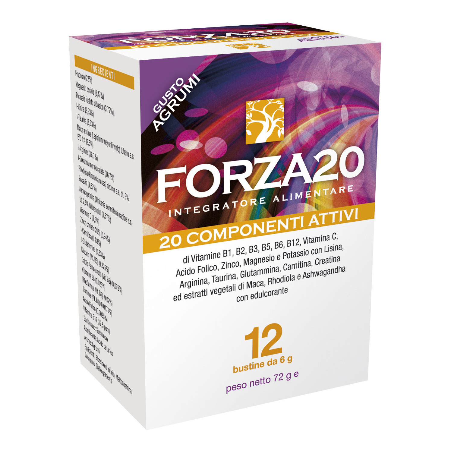 Abros Forza20 Integratore Energizzante 12 Bustine - Immagine 5