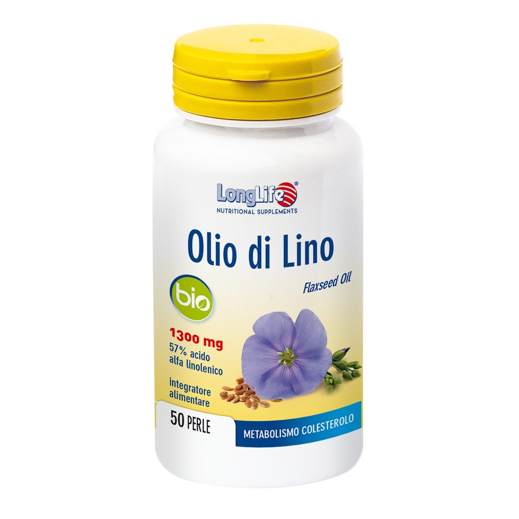 Olio di Lino Bio 50 Perle - Longlife - Immagine 7