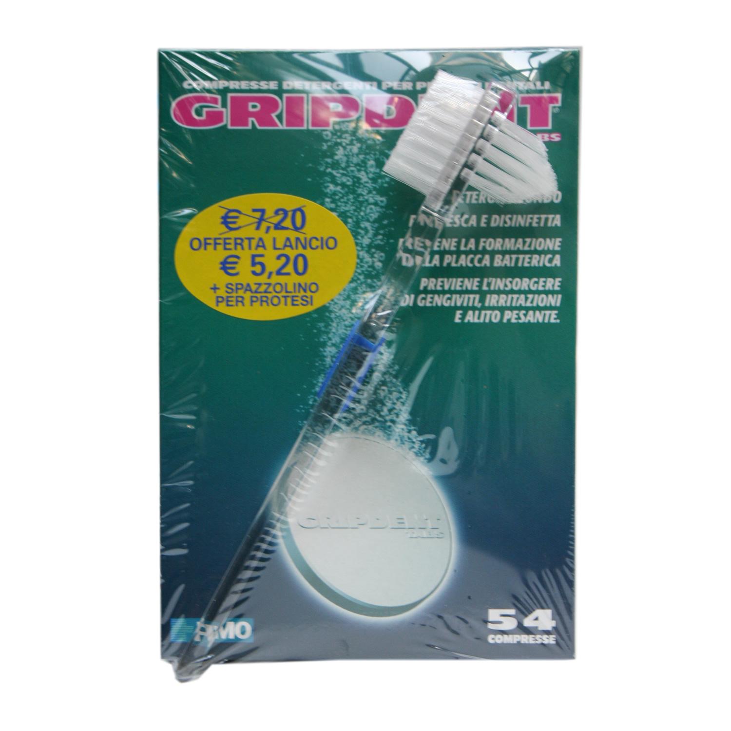 Fimo Gripdent Tabs Per Pulizia Protesi Dentali 54 Compresse - Immagine 7