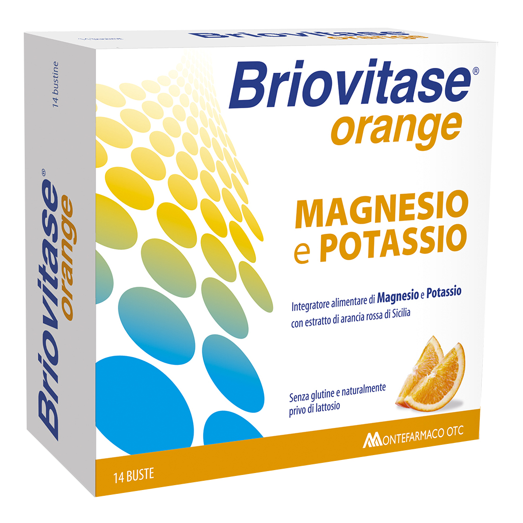 Briovitase Orange Magnesio Potassio 14 Bustine - Immagine 5