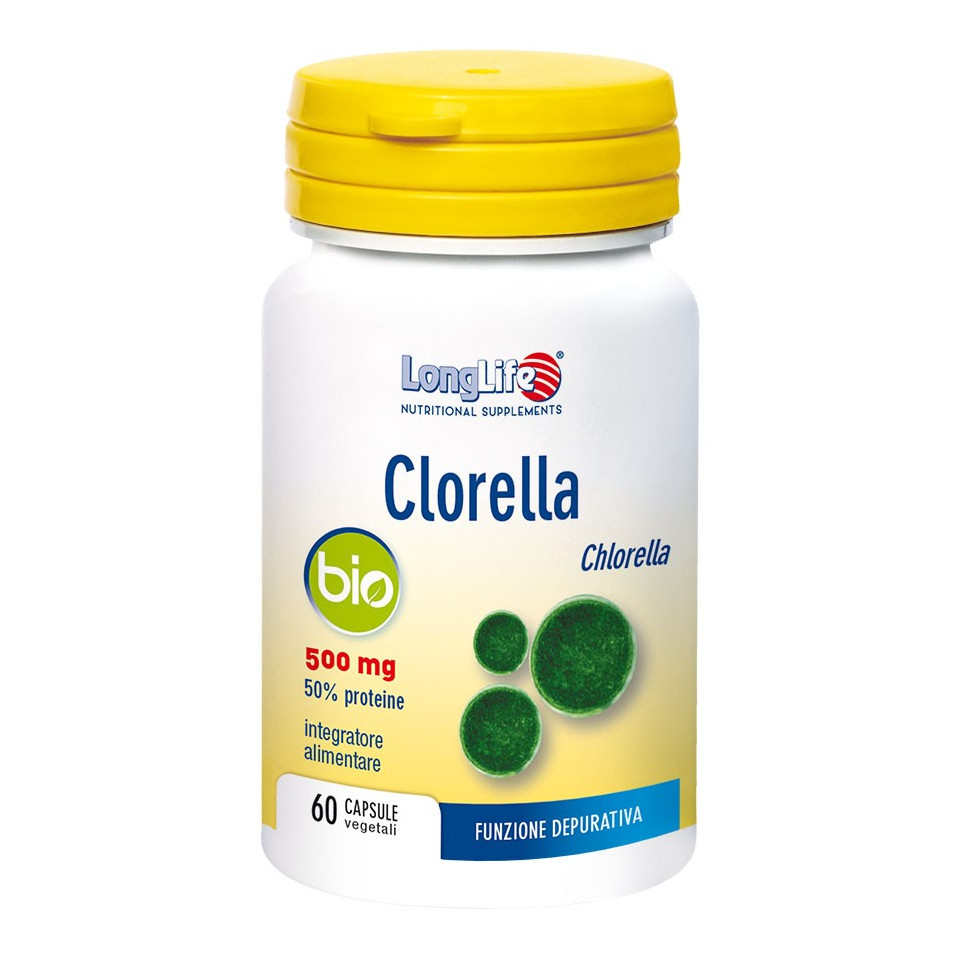 Longlife Clorella Bio 60 Capsule Vegetali - Integratore Detossificante - Immagine 8