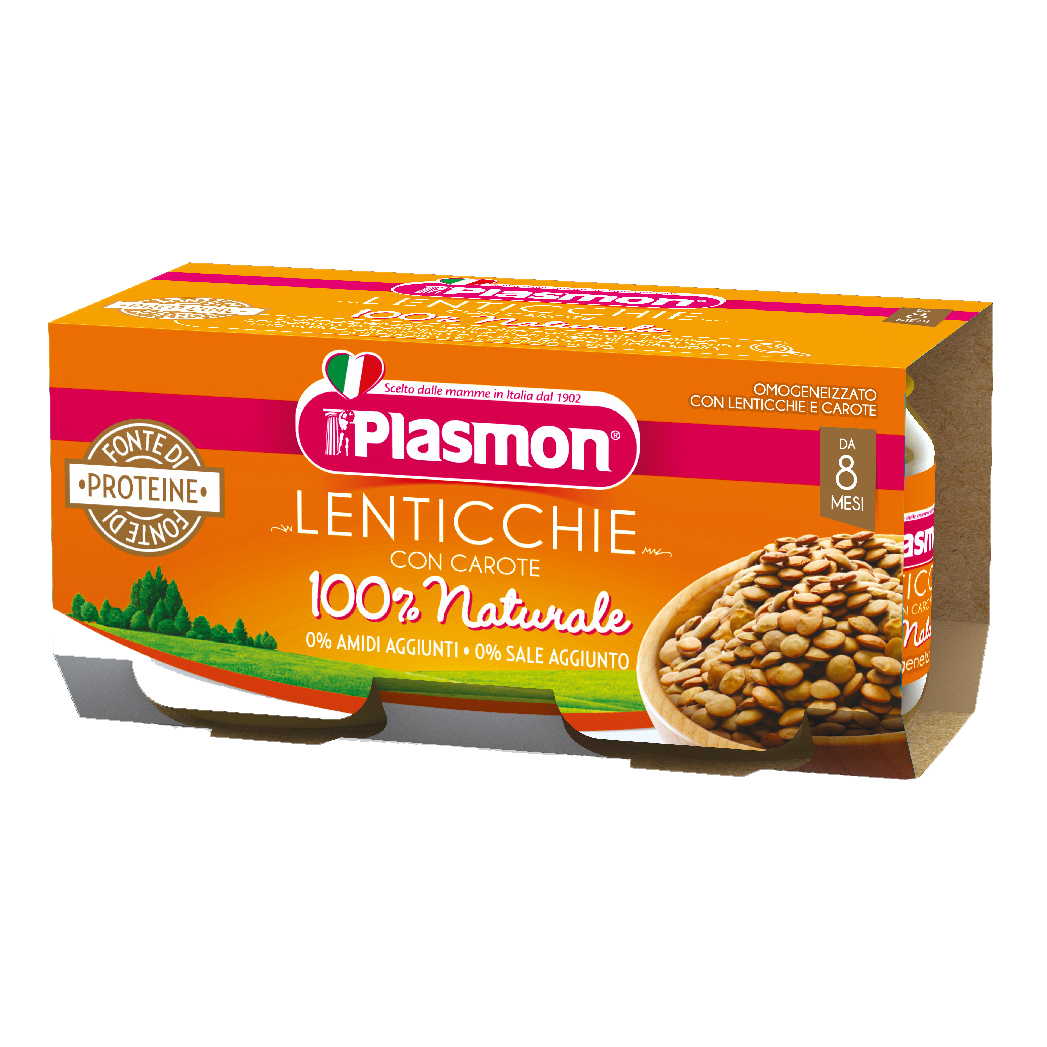Plasmon - Omogeneizzato Lenticchie - 2X80g - Immagine 4