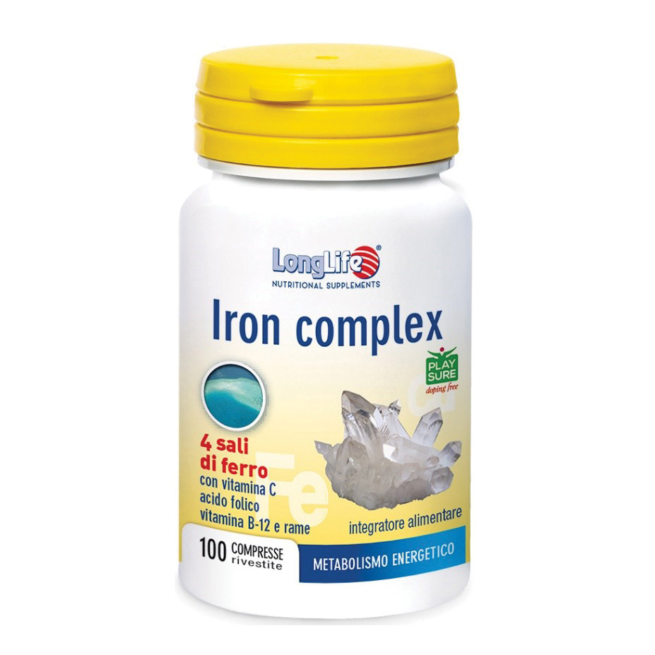 LONGLIFE IRON COMPLEX 100CPR - Immagine 3
