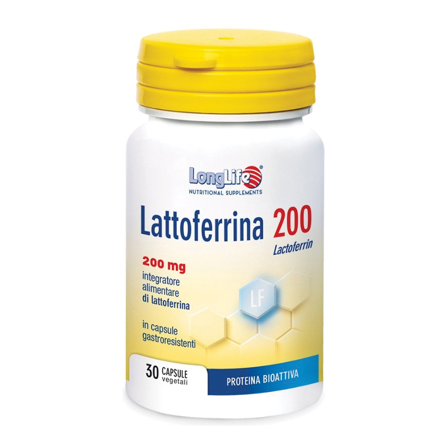 Longlife Lattoferrina 200 Per Difese Immunitarie 30 Capsule - Immagine 8