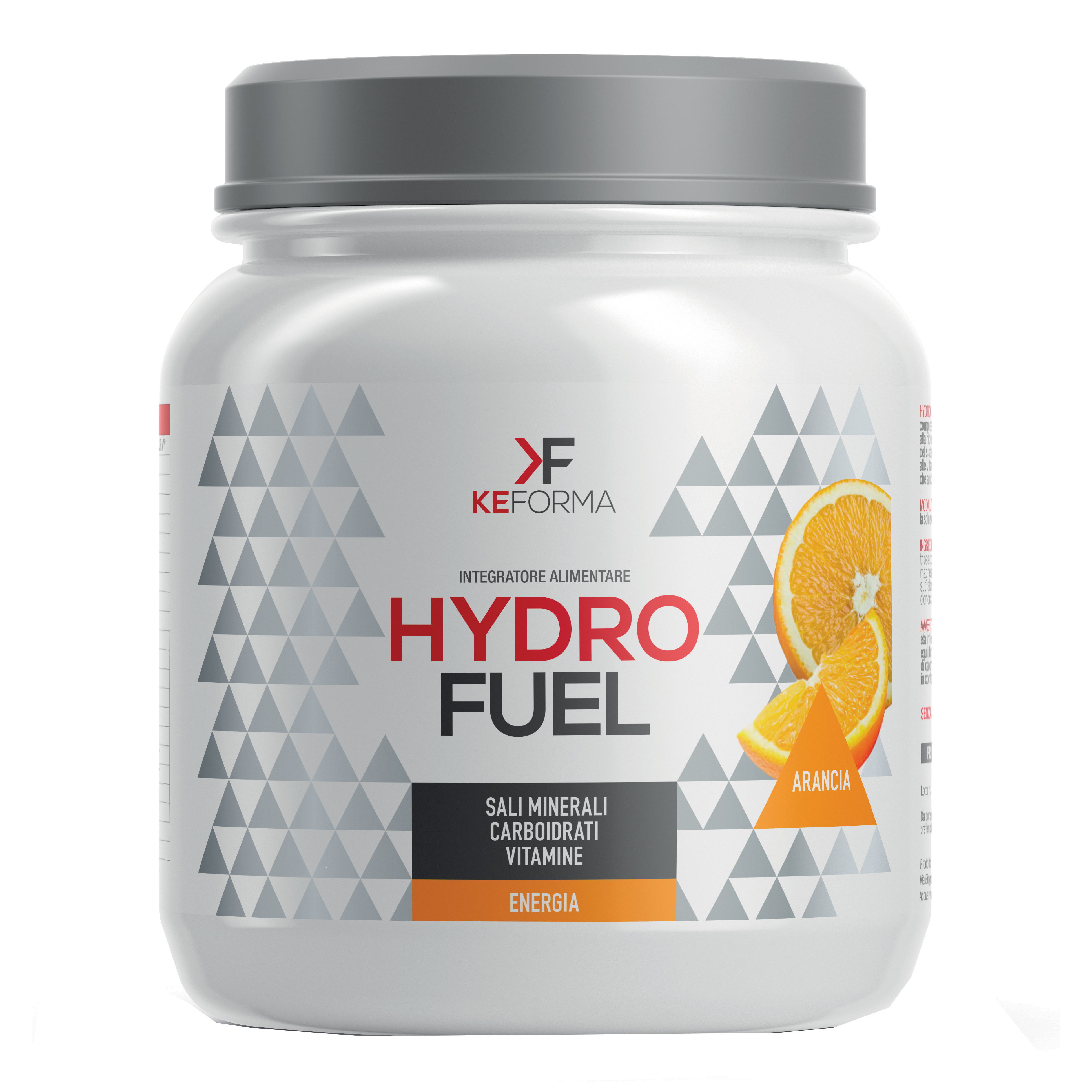 Hydro Fuel Arancia - Integratore Di Sali Minerali Utile Per L'Attività Sportiva 480 g - Immagine 7