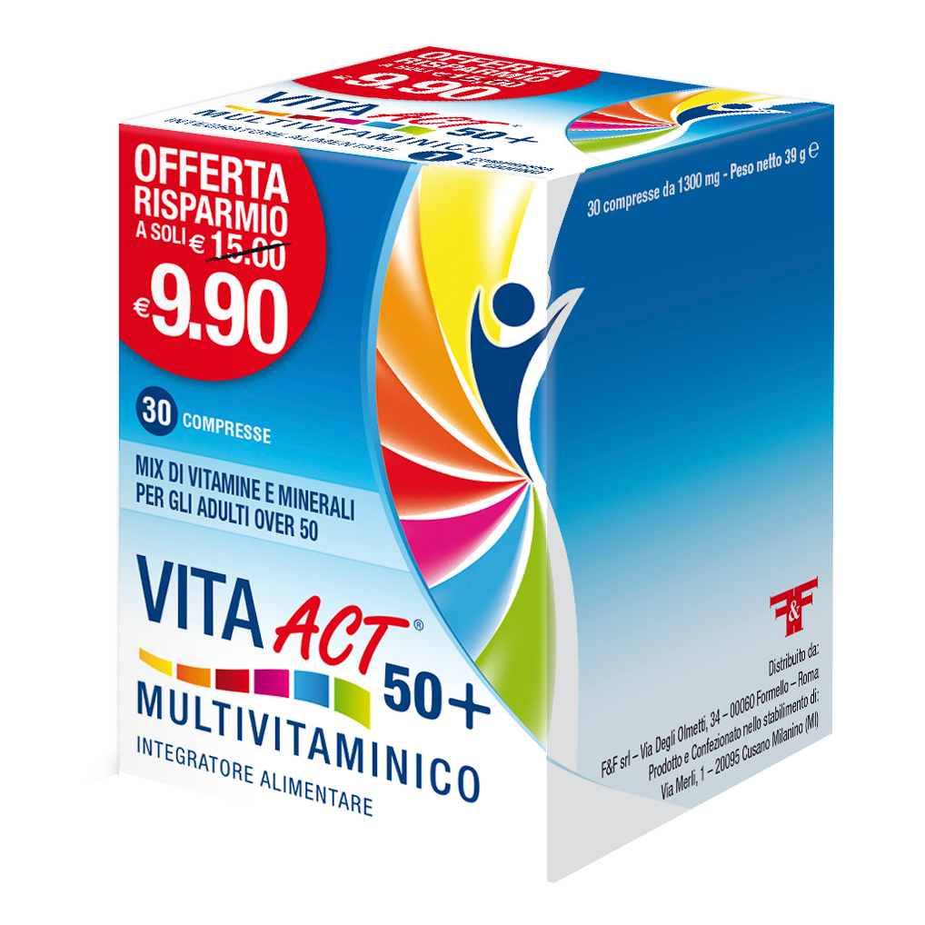 VITA ACT 50 MULTIVIT 30CPR
