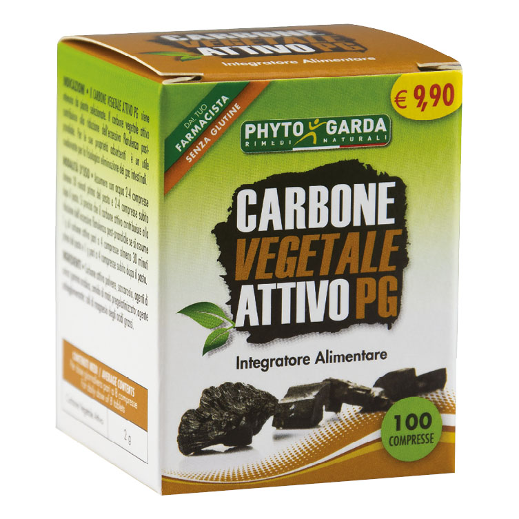 CARBONE VEGETALE PG 100CPR - Immagine 7