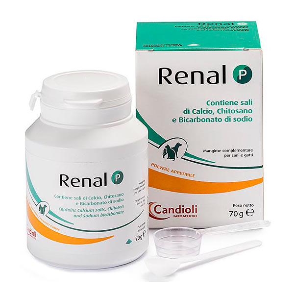 Candioli Renal P Integratore Veterinario Sali Minerali Per Cani E Gatti 70G - Immagine 8