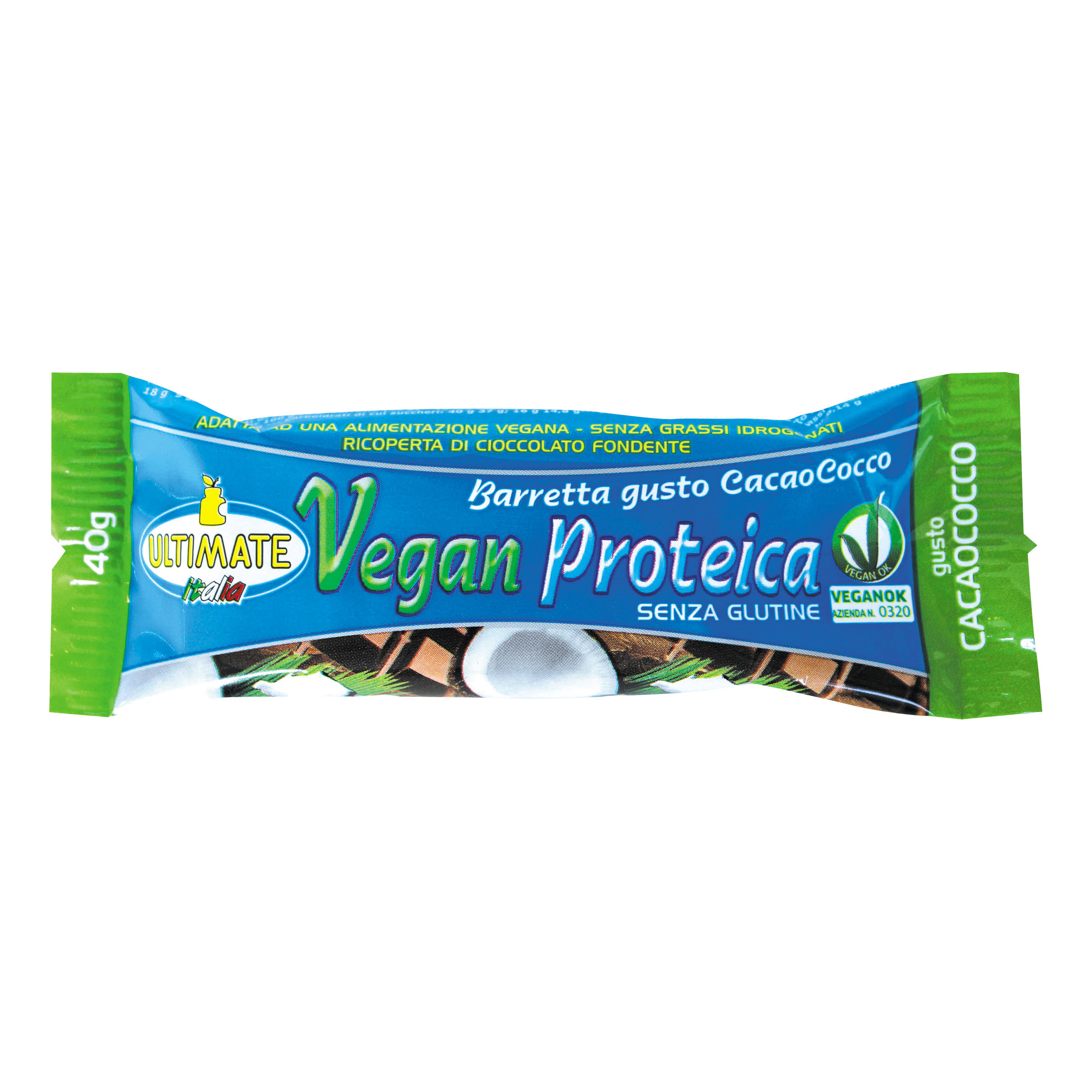 Barretta Vegan Proteic Cacao/Cocco 40 g - Immagine 4