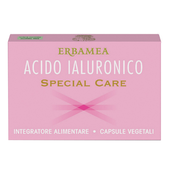 Erbamea Rosa Acido Ialuronico Special Care 24 Capsule Vegetali - Immagine 3