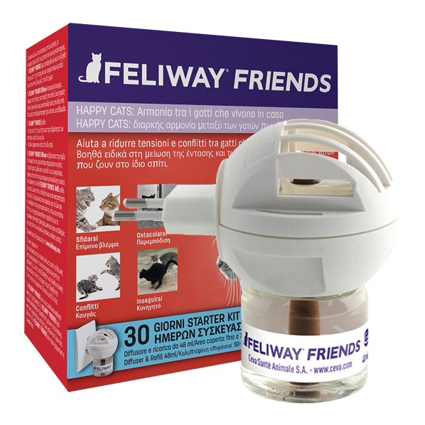 Feliway Friends Diffusore con Ricarica per ambiente domestico per gatti 48 ml - Antiansia per gatti - 1° ORDINE? scegli tra BZR5 - BZR20 + 200 pt fedeltà - Immagine 5