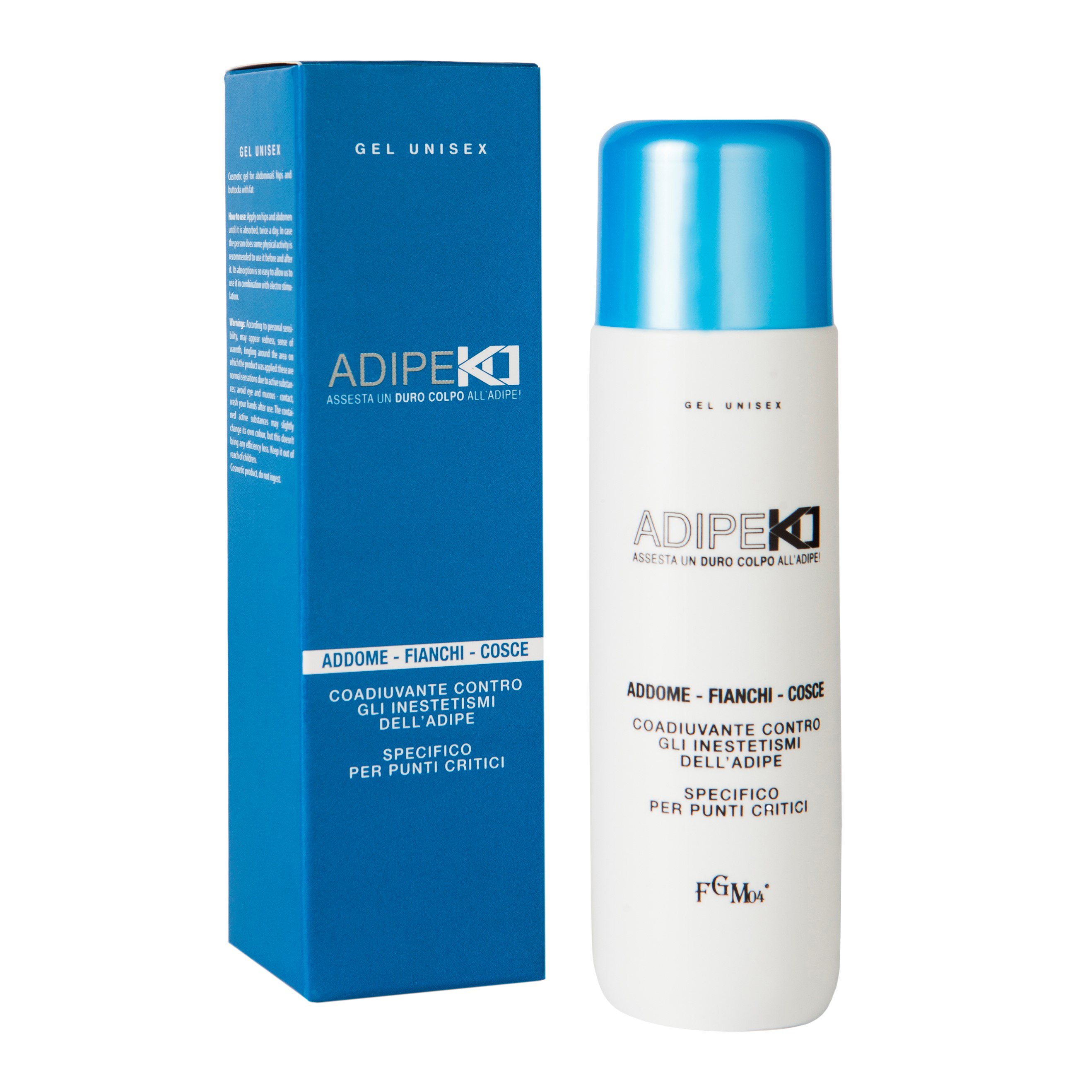 FGM04 ADIPE KO GEL per adipe localizzato UNISEX 200 ml Termogenica - Immagine 4