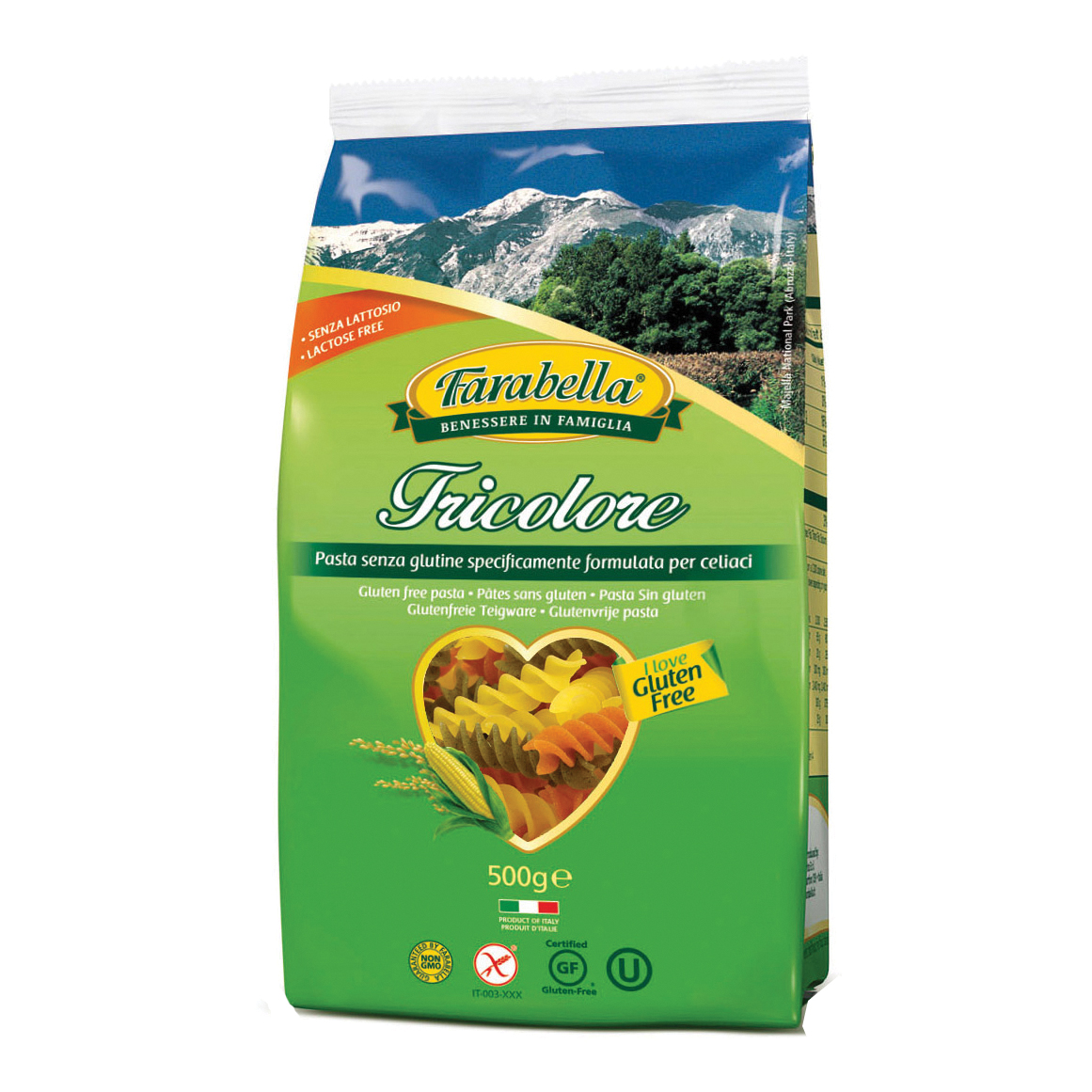 Farabella Fusilli Tricolore Senza Glutine 500 G - Immagine 3