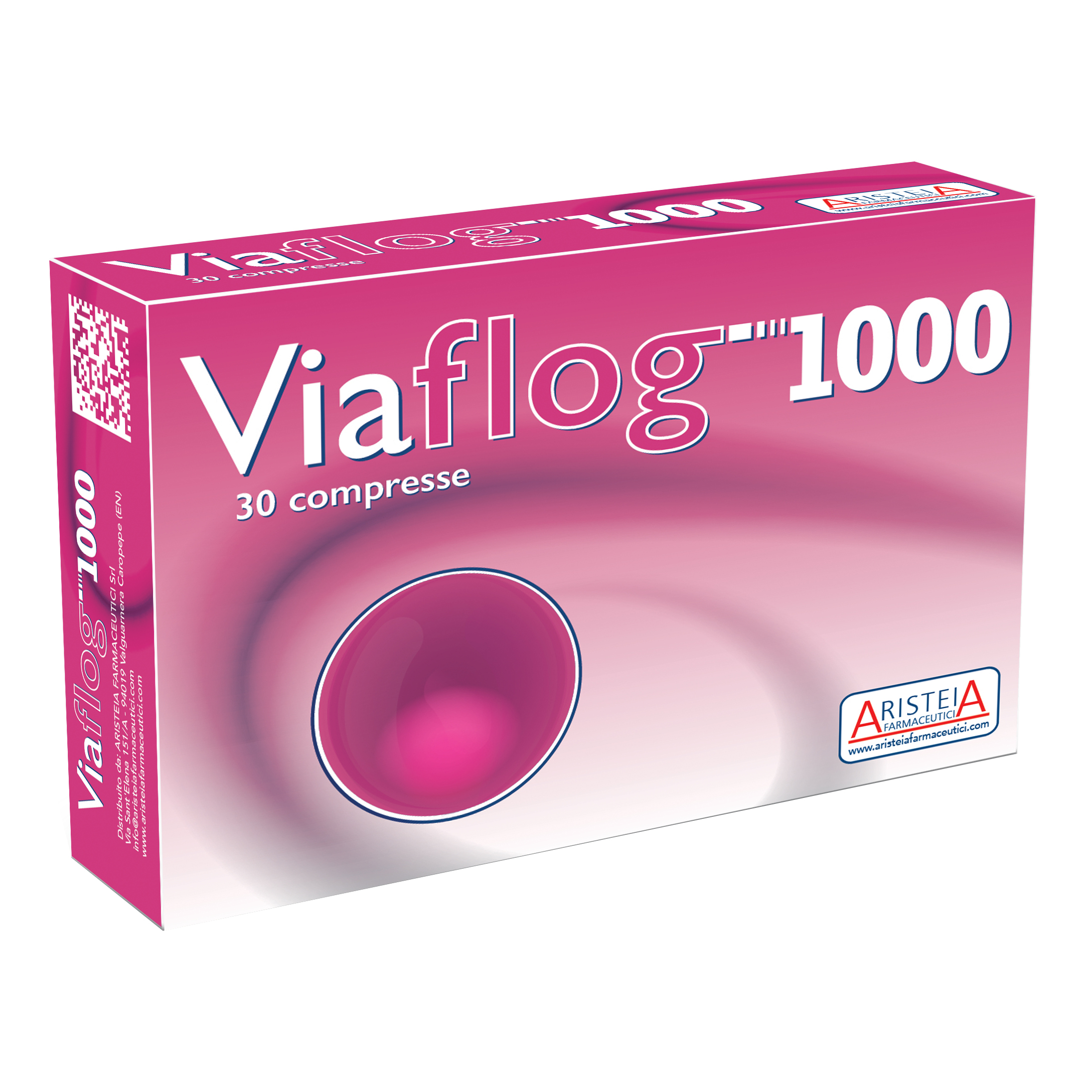 Aristeia Farmaceutici Viaflog 1000 Mg 30 Compresse - Immagine 5
