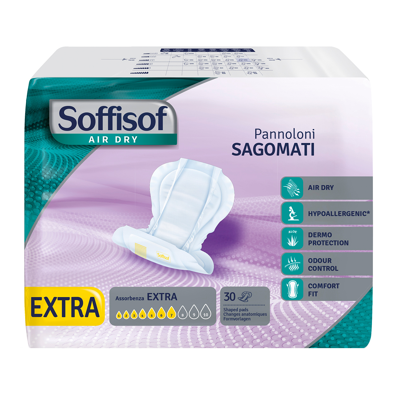 Soffisof Air Dry Sag Extra30pezzi - Immagine 2