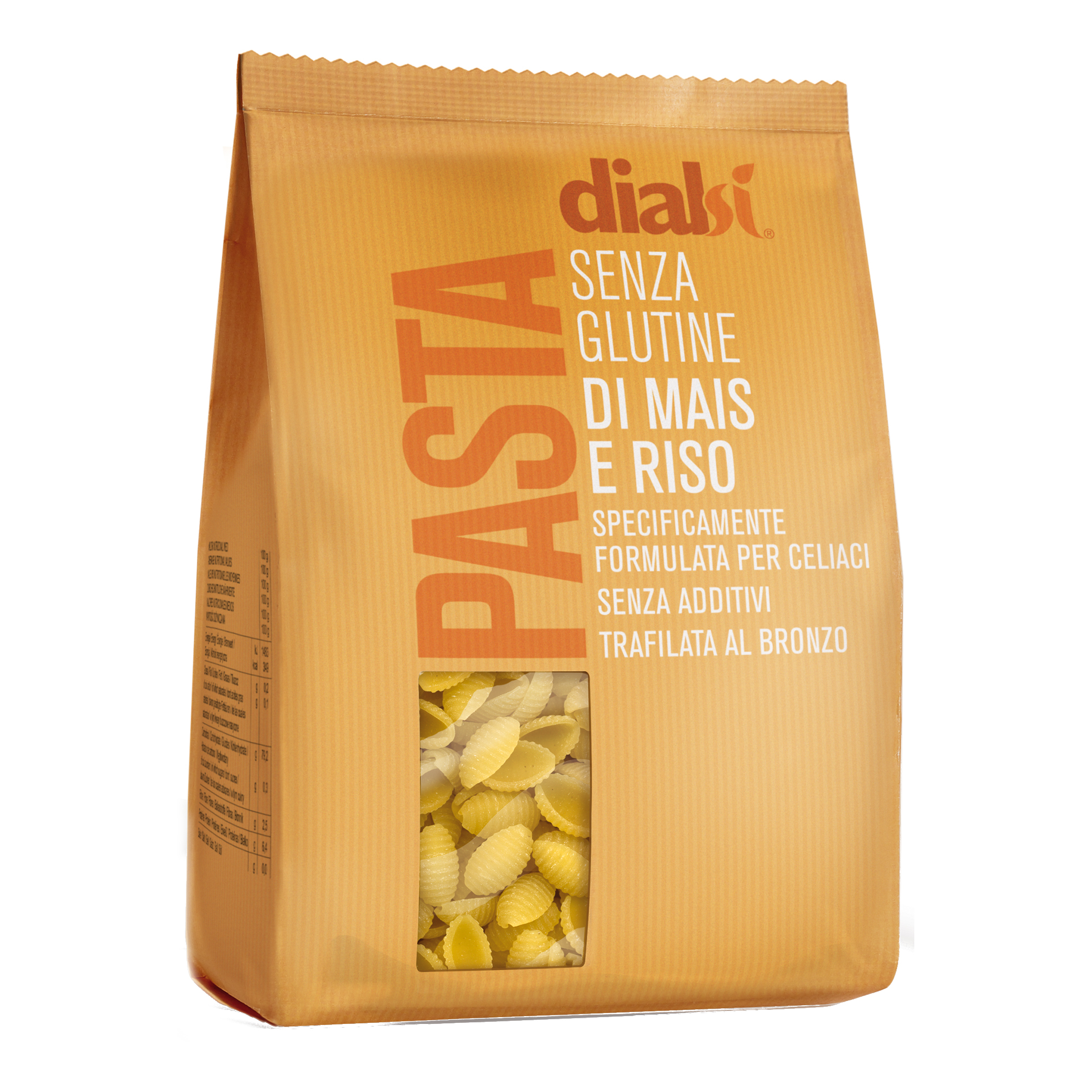 Dialcos Bronzo Dialsi Gnocchetti Di Mais E Riso Per Celiachia E Dieta Vegana 400 G - Immagine 3