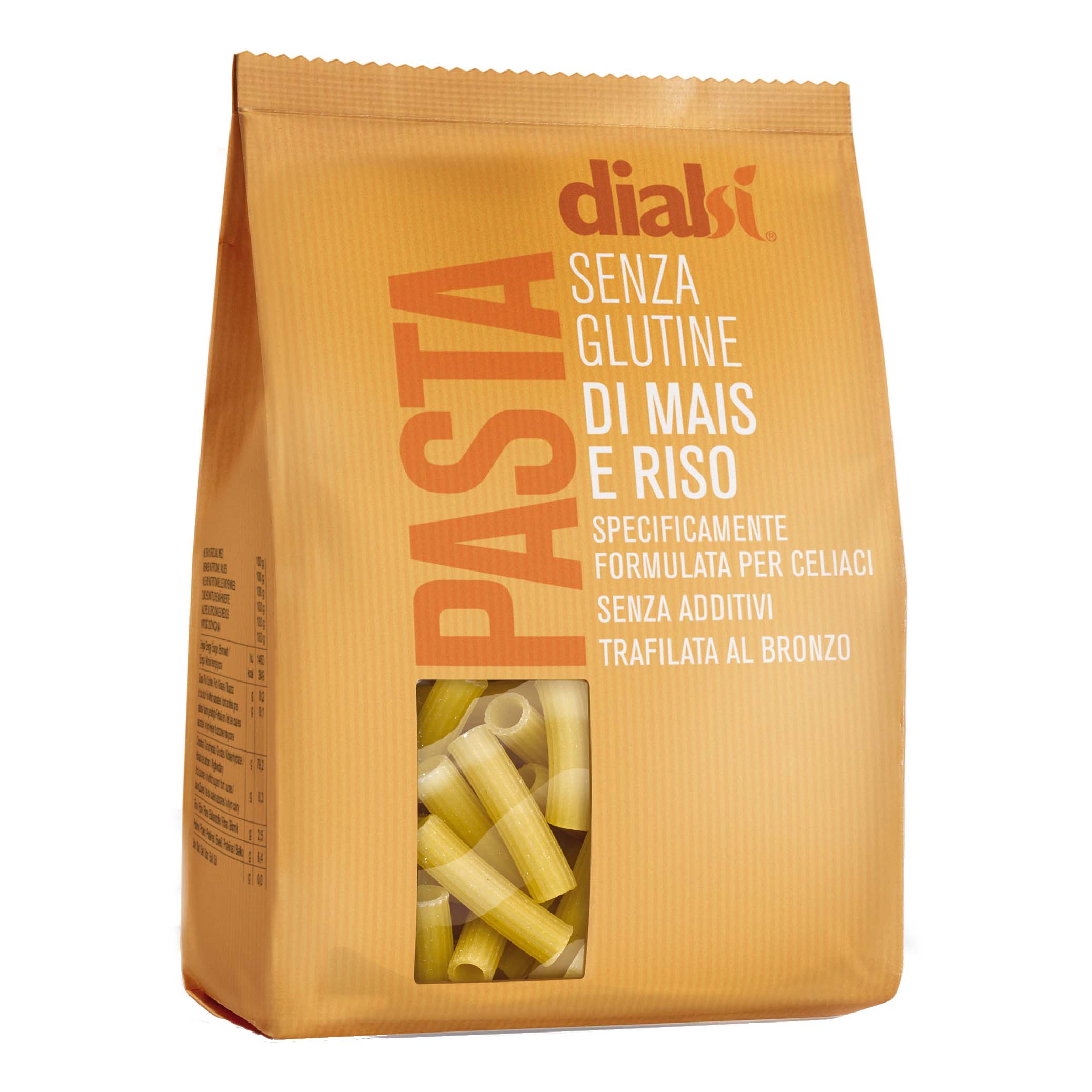 DIALCOS Dialsi - Maccheroni 35 Pasta di Mais e Riso 400 g - Immagine 3