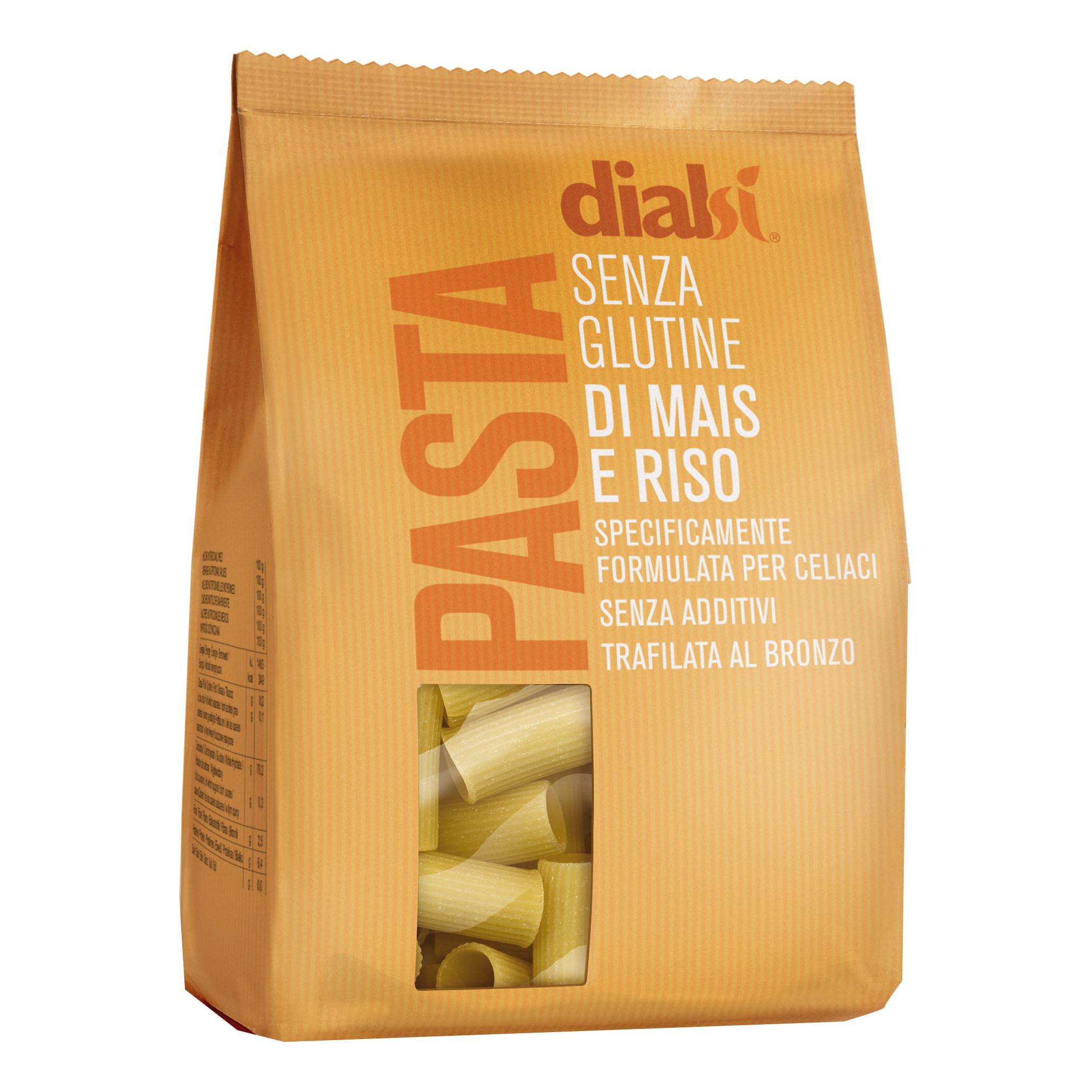 DIALCOS Dialsi - pasta senza glutine N.61 rigatoni 400 G - Immagine 3