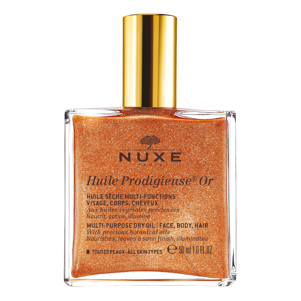 NUXE Huile Prodigieuse Or - Olio Secco Multifunzione 50 ml - Immagine 10