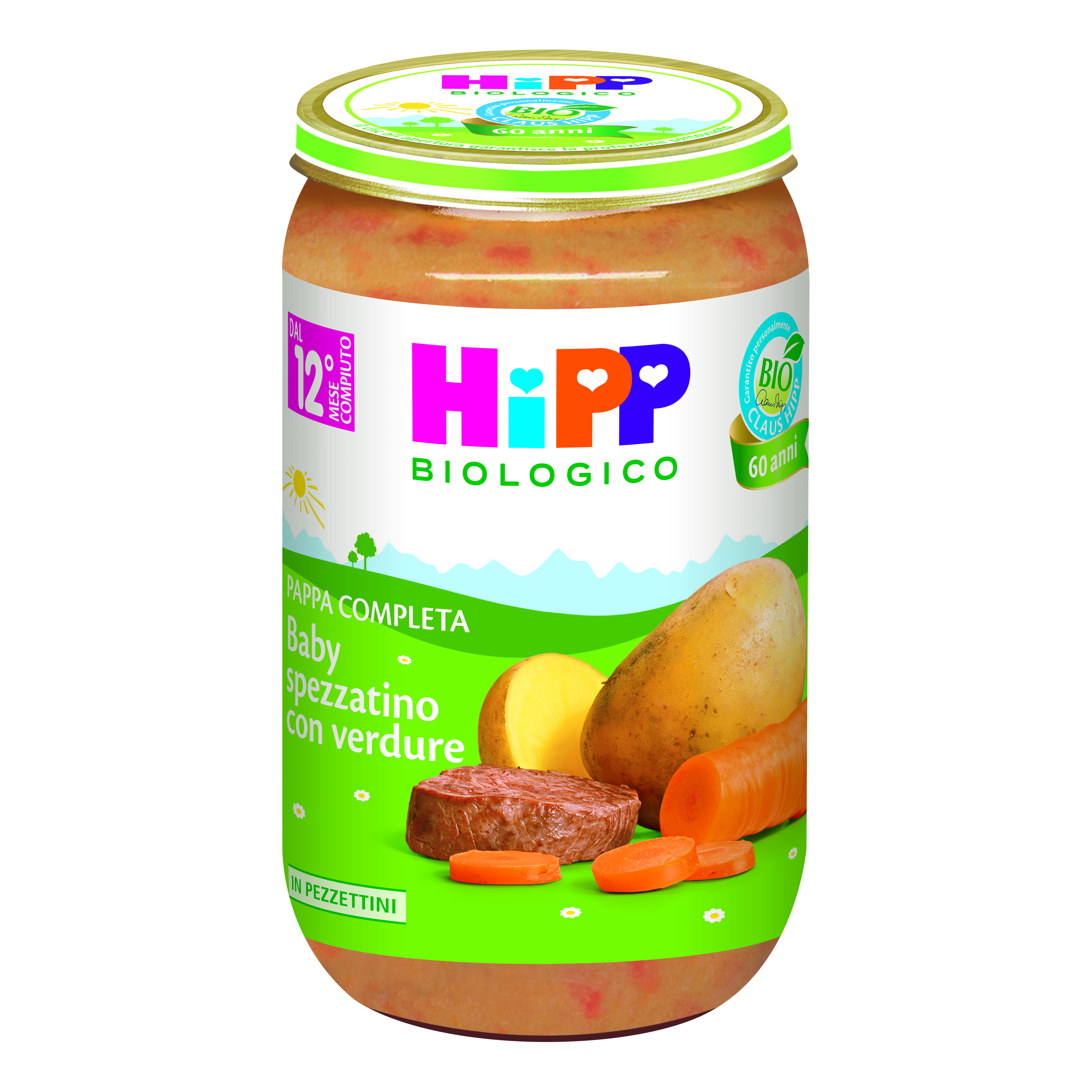 Hipp Italia Hipp Bio Baby Spezzatino Verd Per Alimentazione Bambini 250G - Immagine 3