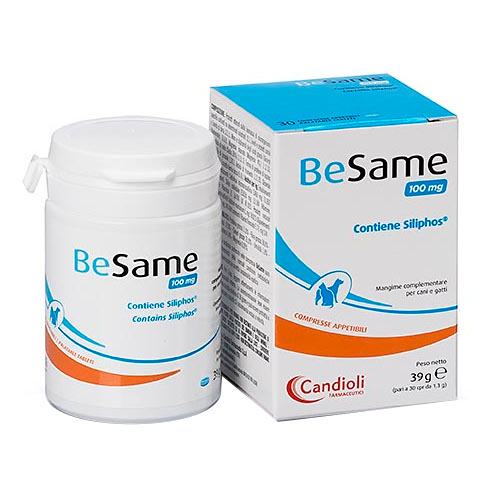 Candioli Pharma Besame Supporto della funzionalità epatica Compresse per cani e gatti Besame 100 30 Compresse - Integratori per cani - 1° ORDINE? scegli tra BZR5 - BZR20 + 200 pt fedeltà - Immagine 6