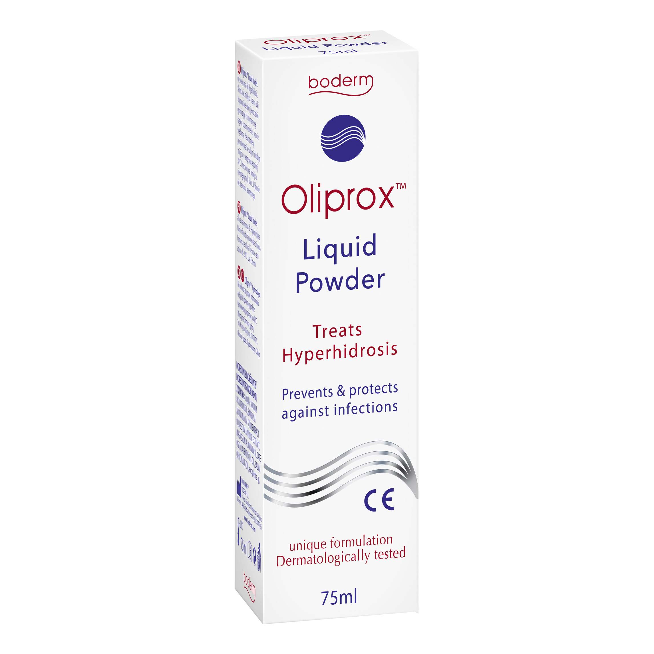 Dermaprofil Oliprox, Polvere Liquida, Riduce La Sudorazione Eccessiva, 75 Ml - Immagine 5