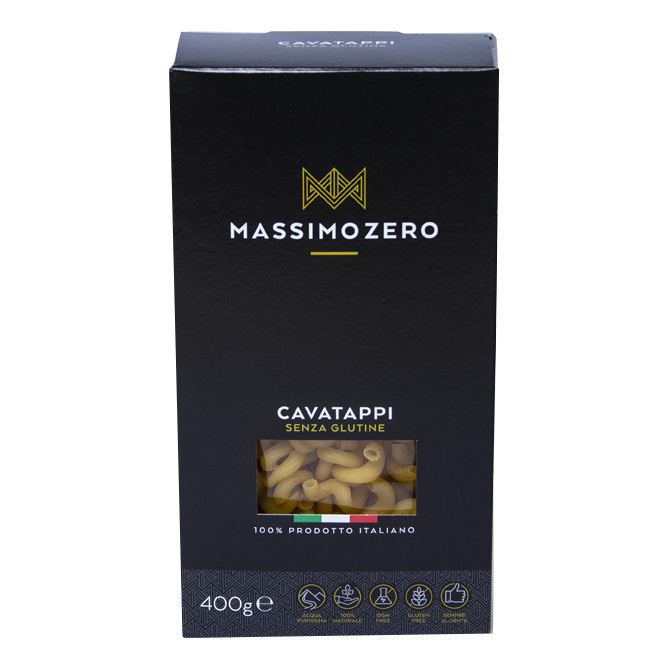 Massimo Zero Cavatappi Pasta Senza Glutine 400 G - Immagine 3