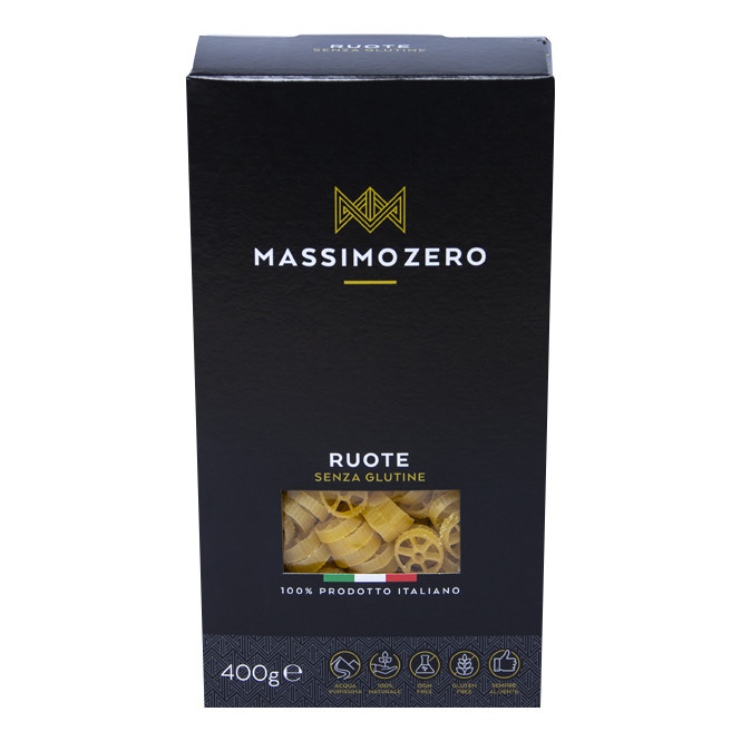 Massimo Zero Ruote Pasta Senza Glutine 400G - Immagine 3