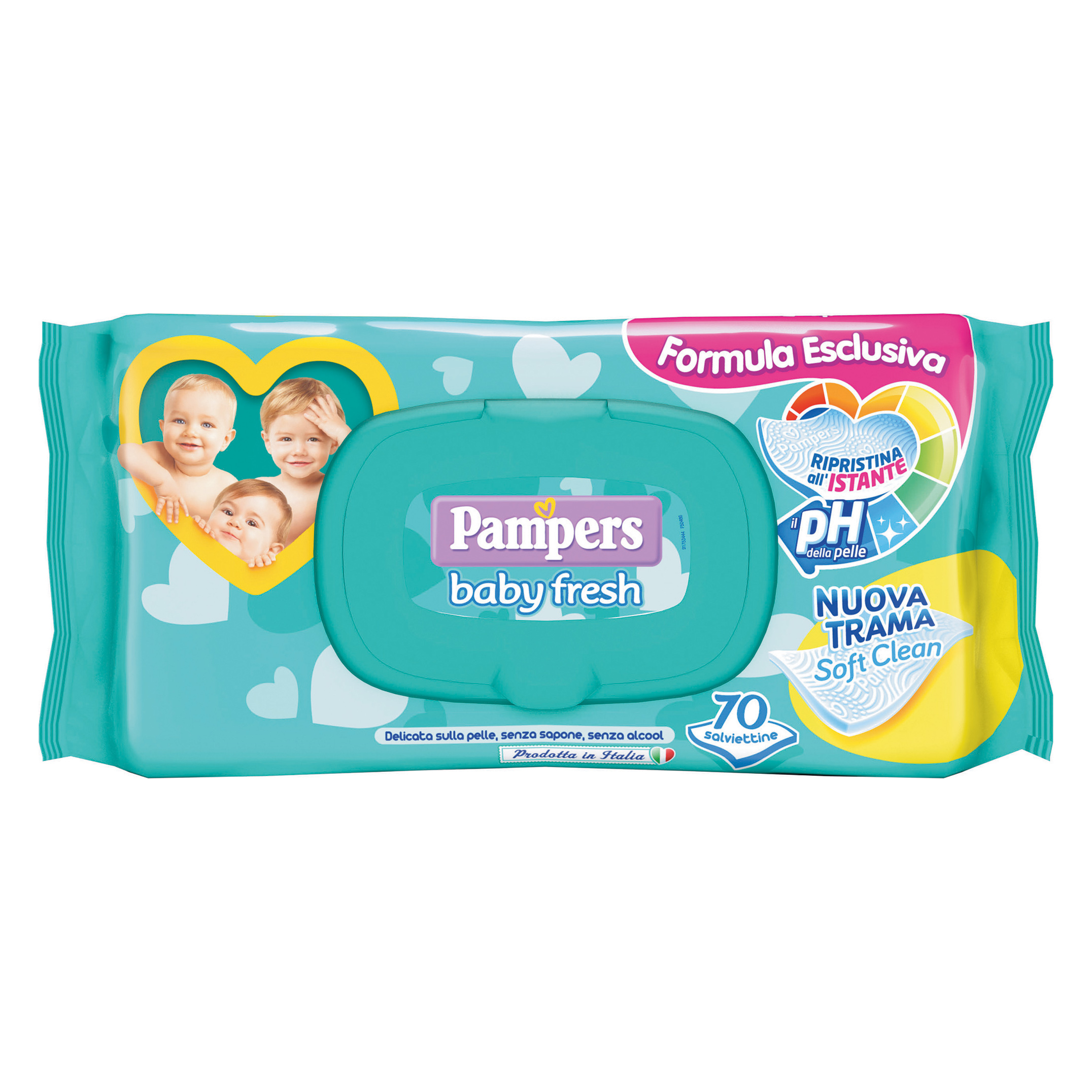 Pampers - Fater Baby Fresh Formula Esclusiva 70 Pezzi - Immagine 8