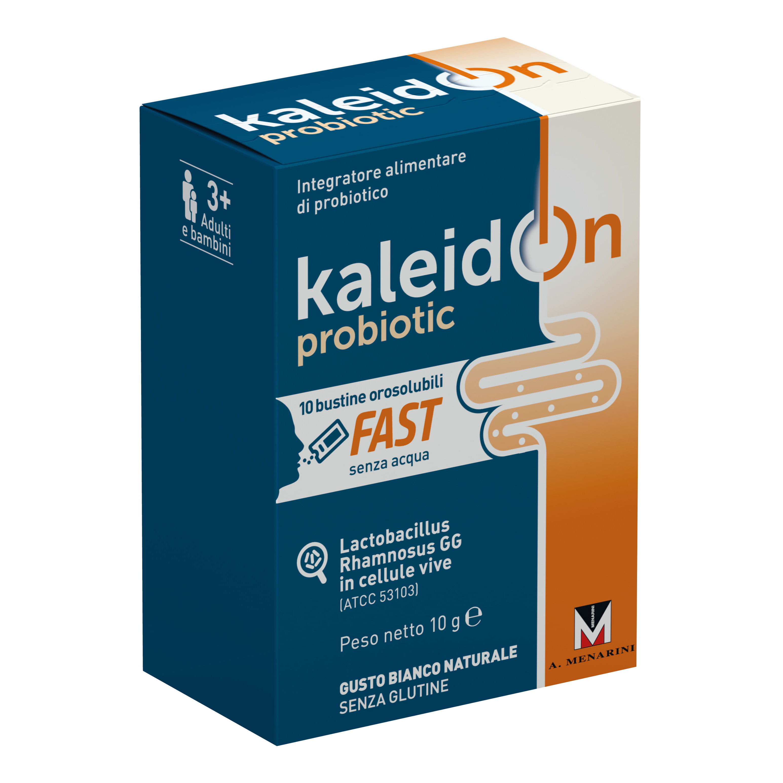 Menarini Kaleidon Fast Fermenti Lattici 10 Bustine Orosolubili Aroma Frutti Di Bosco - Immagine 7