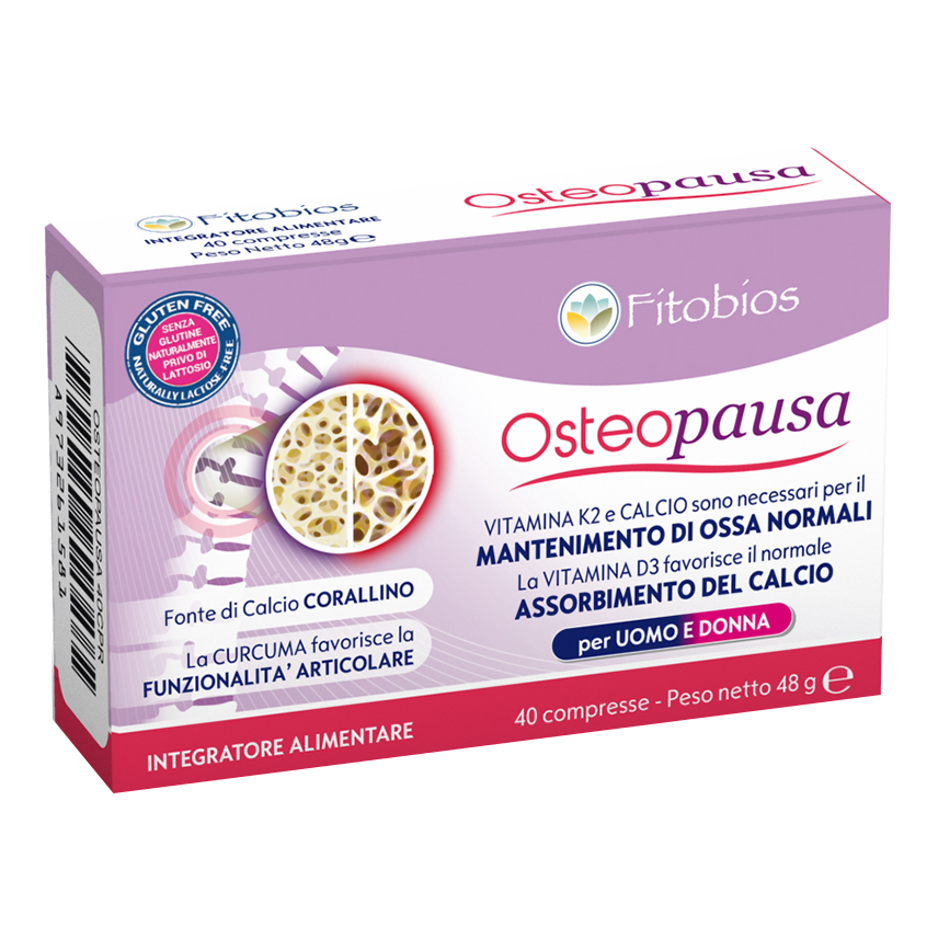 Fitobios Srl Osteopausa 40 Compresse - Immagine 2