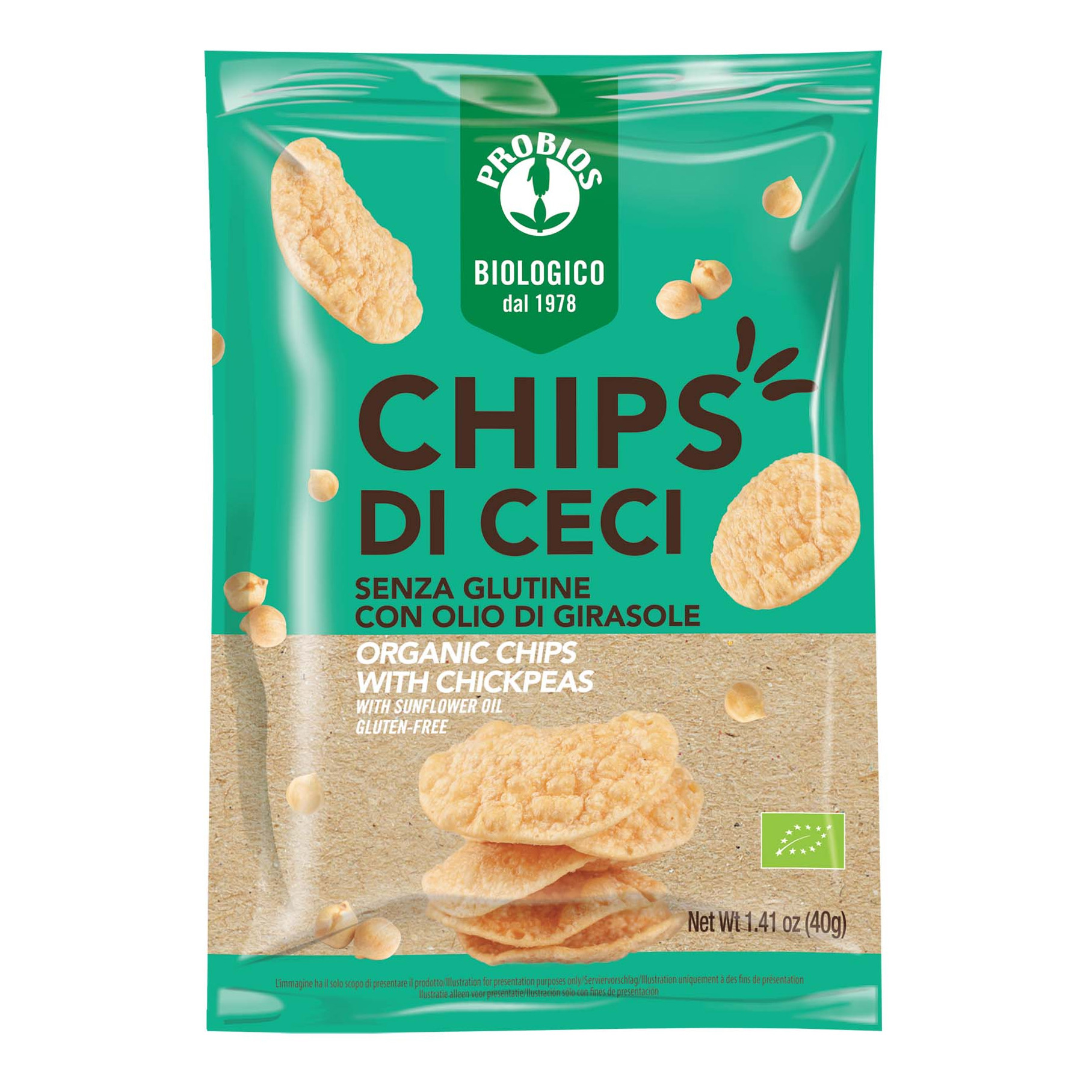 Probios Chips Di Ceci 40 G - Immagine 3