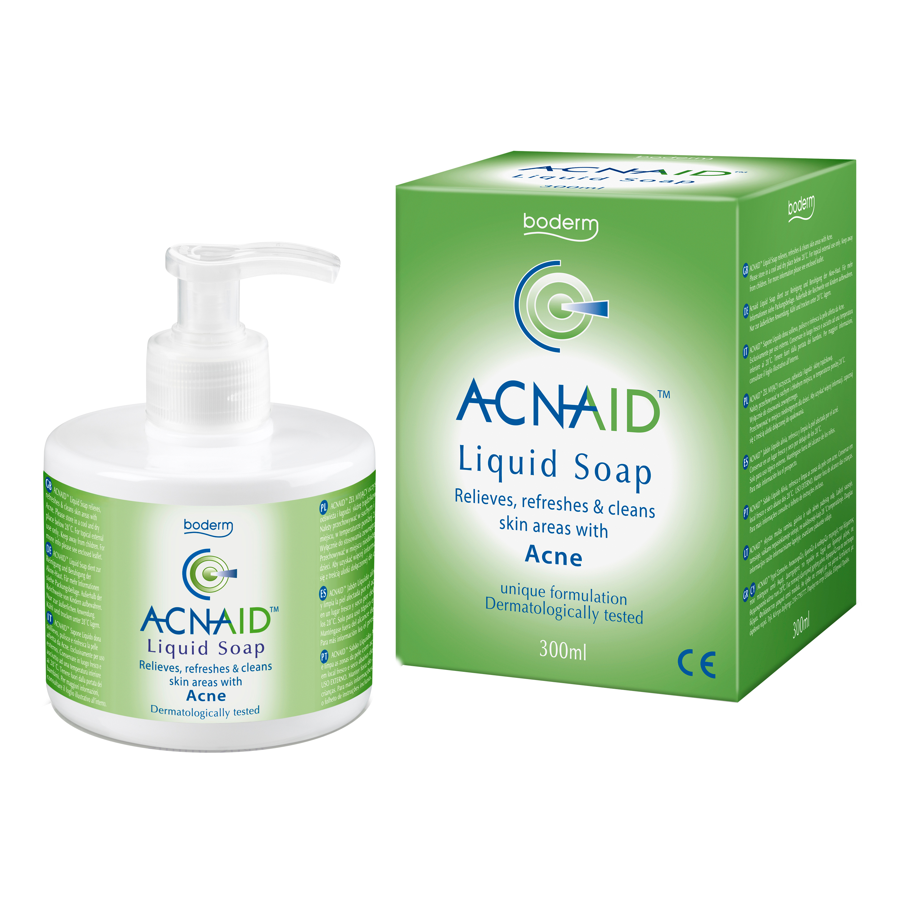 Logofarma Acnaid Ce Sapone Liquido Per Pelle Acneica 300Ml - Immagine 6