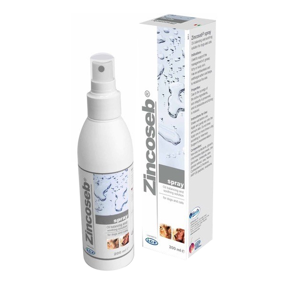 Icf Pet Zincoseb Spray Veterinario Per Seborrea Di Cani E Gatti 200Ml - Immagine 6