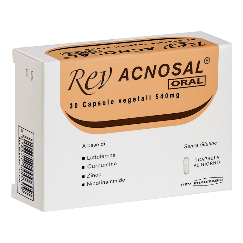 Rev Acnosal Oral 30 Capsule - Integratore Per La Cute - Immagine 8