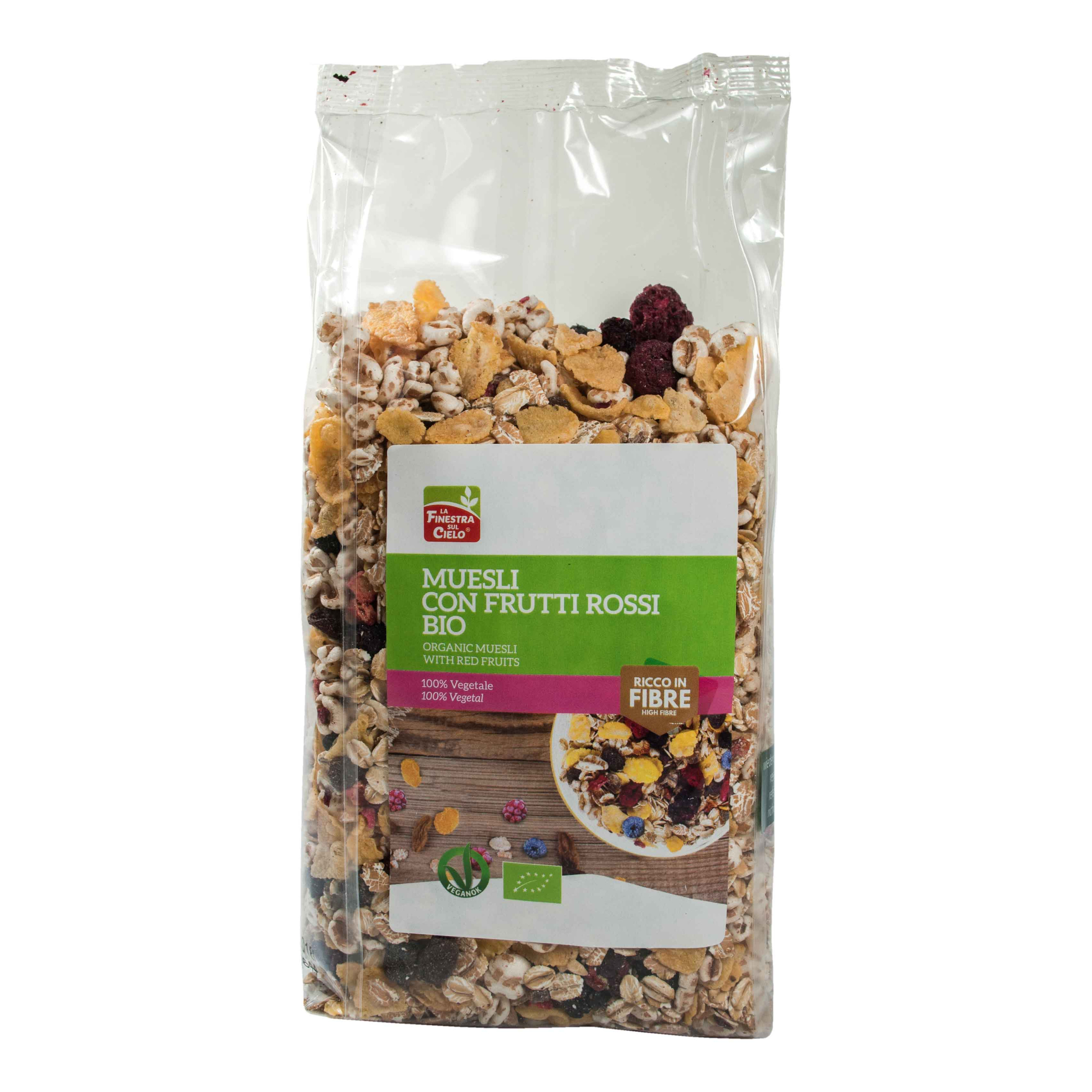 La Finestra Sul Cielo Rossi Muesli Frutti Bio 375 G - Immagine 4
