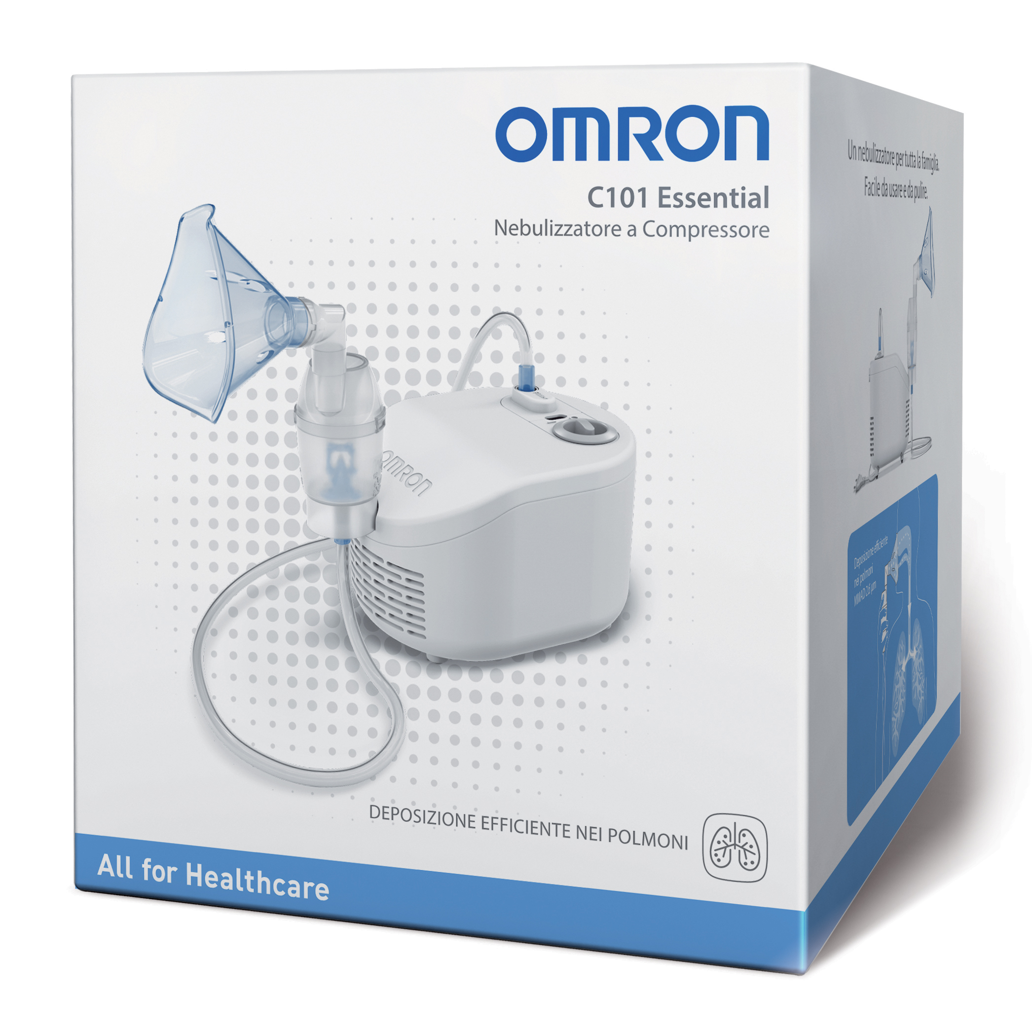 Omron Nebulizzatore C101 Essential A Pistone - Immagine 6