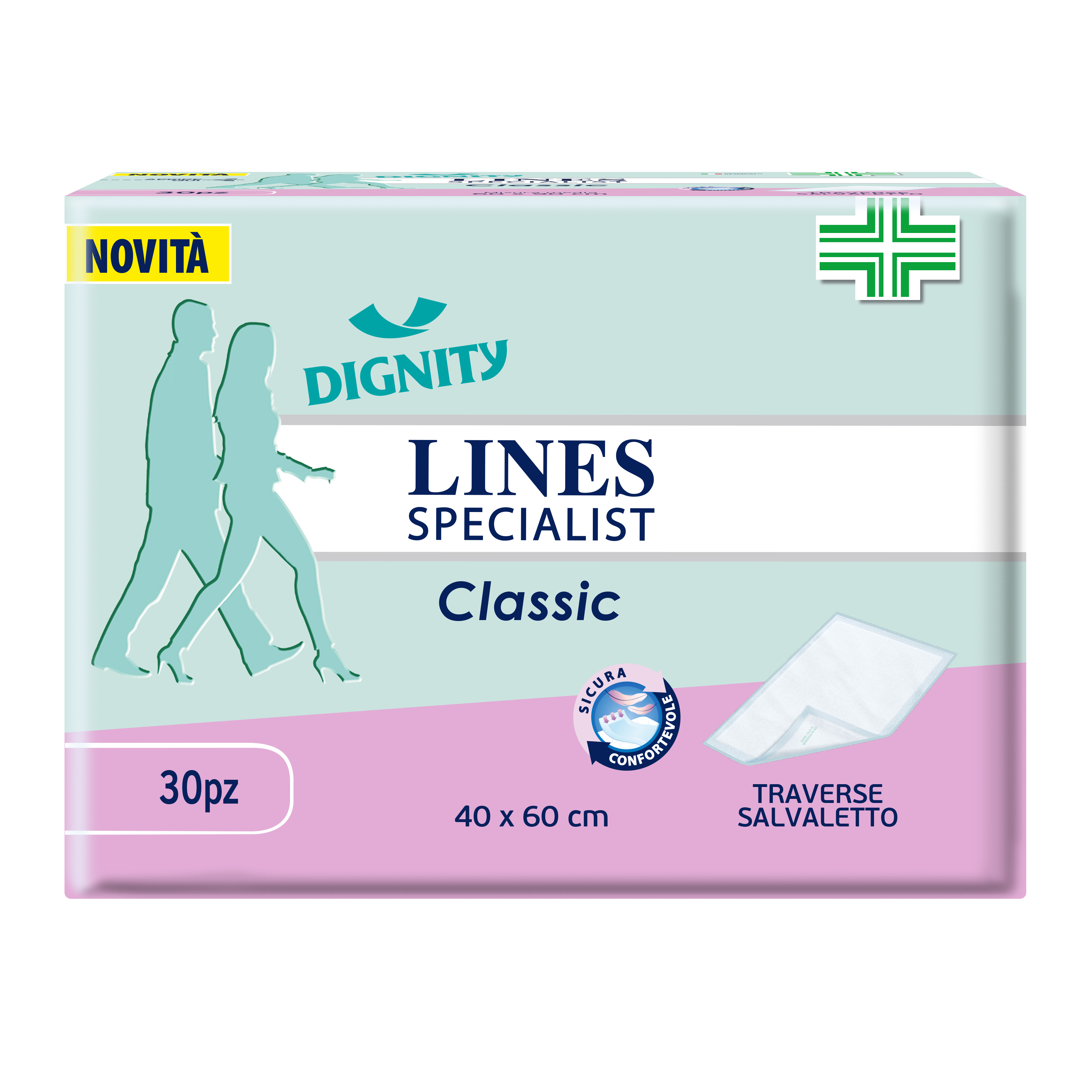 Lines Specialist - 30 Traverse Assorbenti Salvaletto per Incontinenza 40 X 60 Cm - Immagine 6