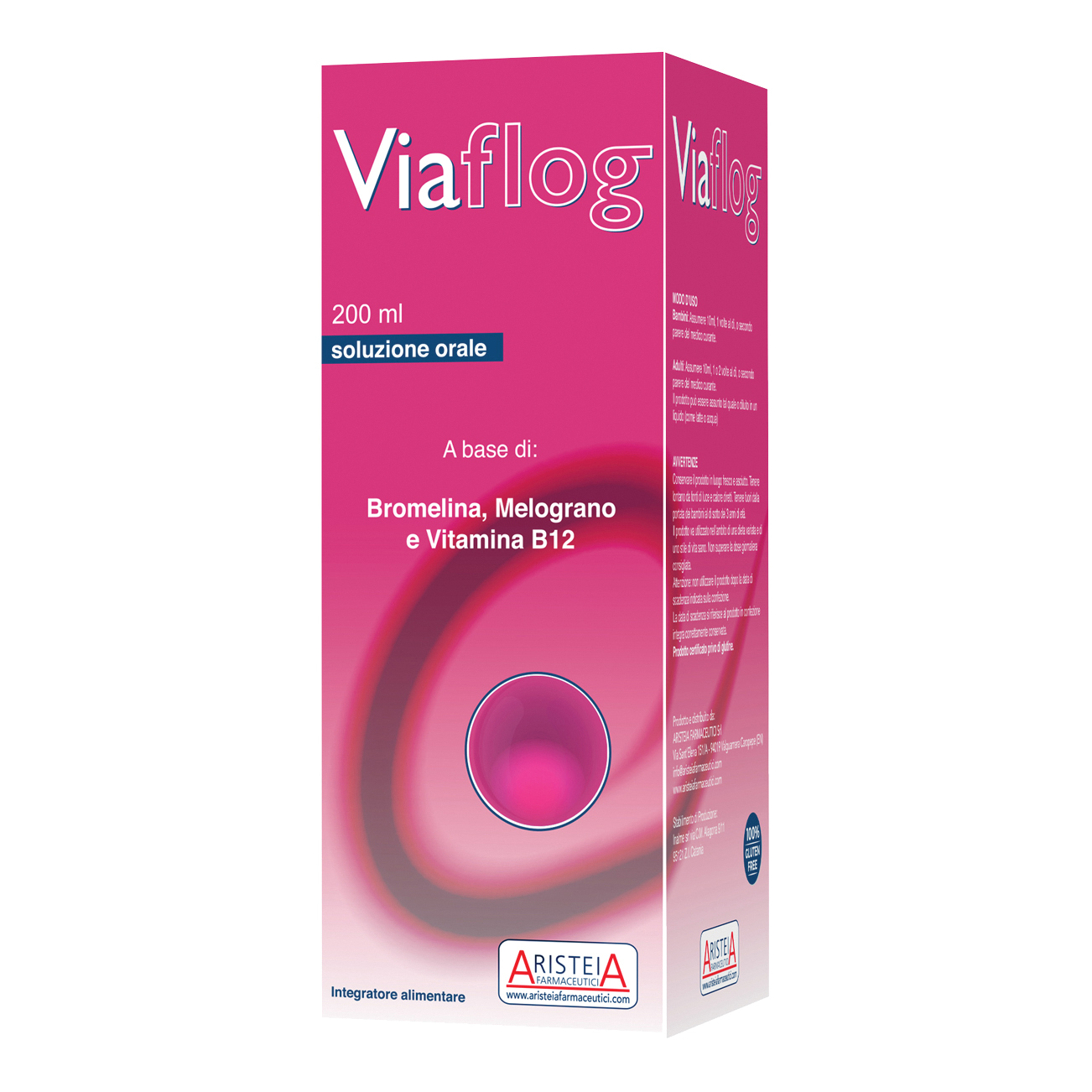 Aristeia Farmaceutici Viaflog 1000 Mg 200 Ml - Immagine 5