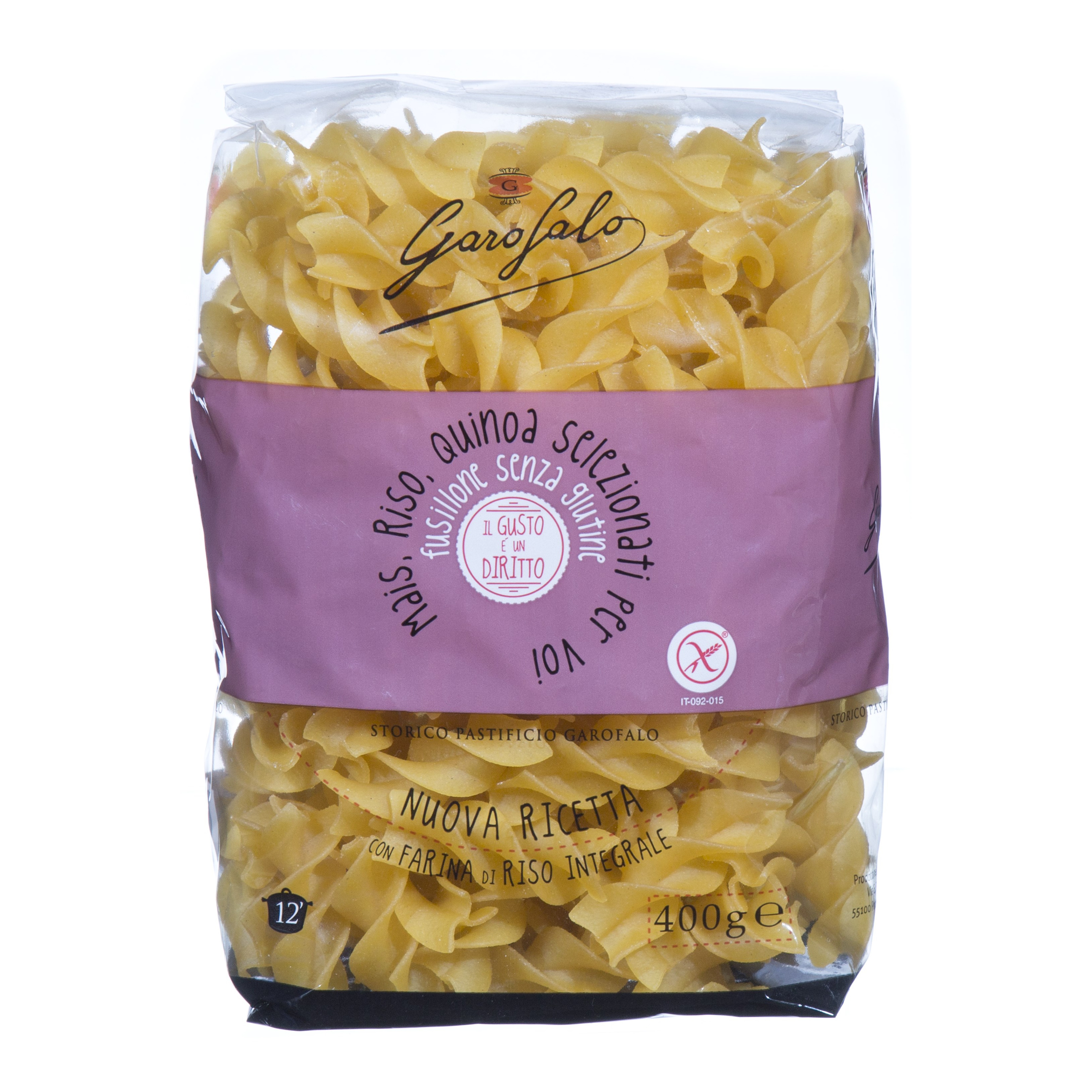 Garofalo Pasta Fusilloni Senza Glutine 400G - Immagine 7