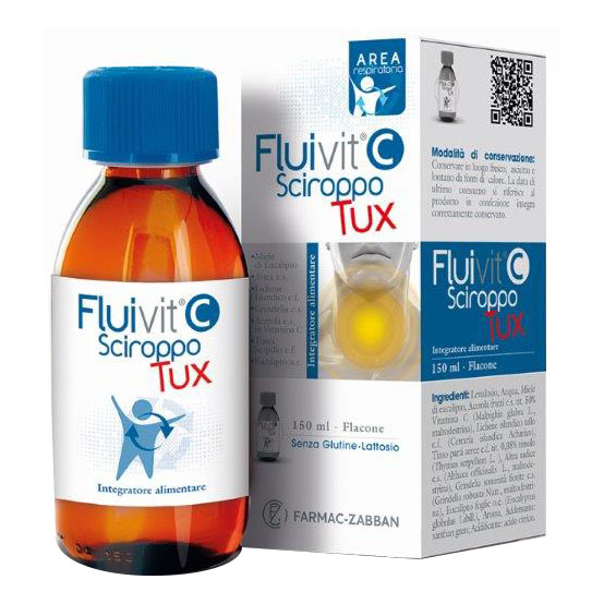 Fluivit C Sciroppo Tux Integratore con Vitamina C 150ml - MEDS - Immagine 4