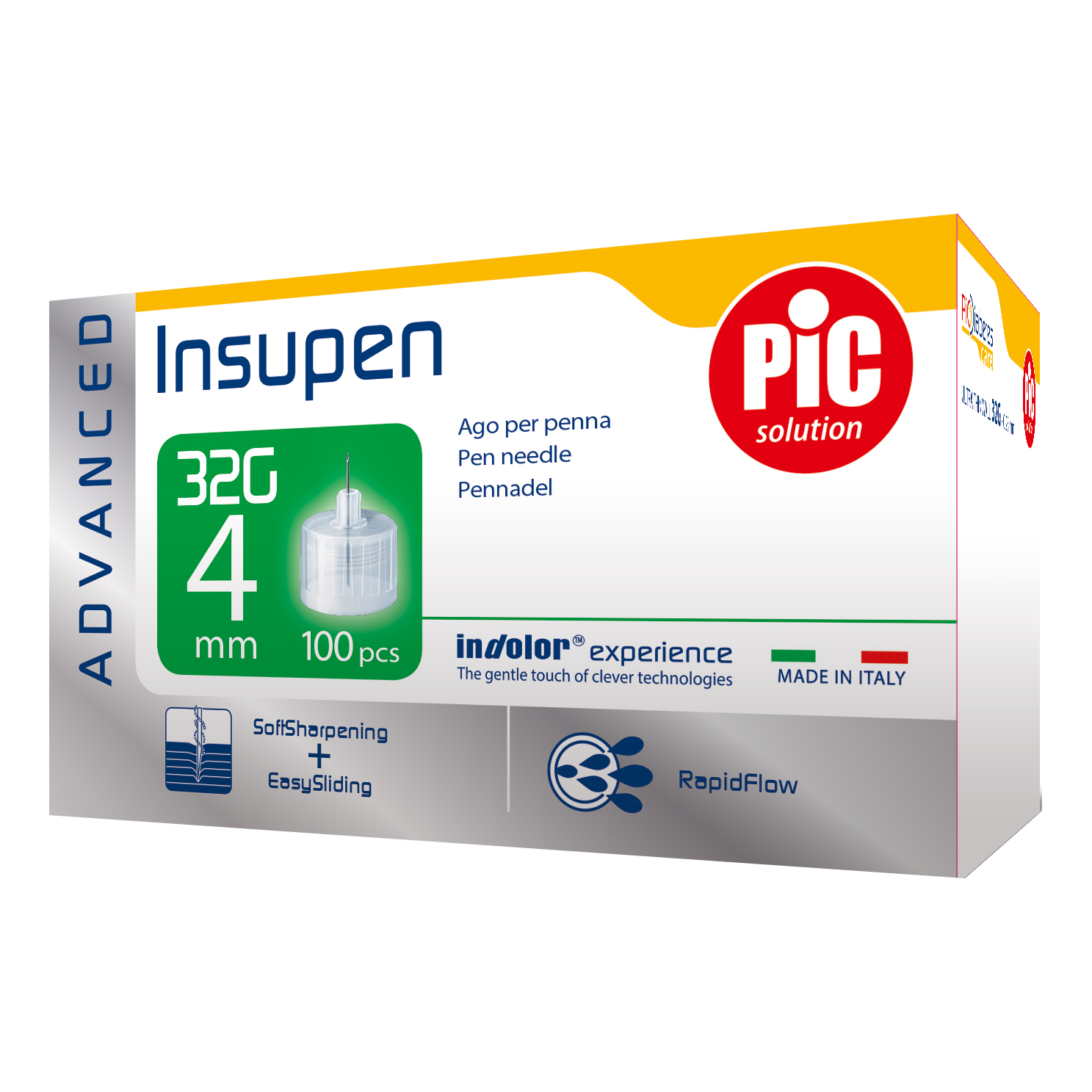 Pic Insupen Advanced Aghi Penna 32G X 4 Mm 100 Pezzi - Immagine 8