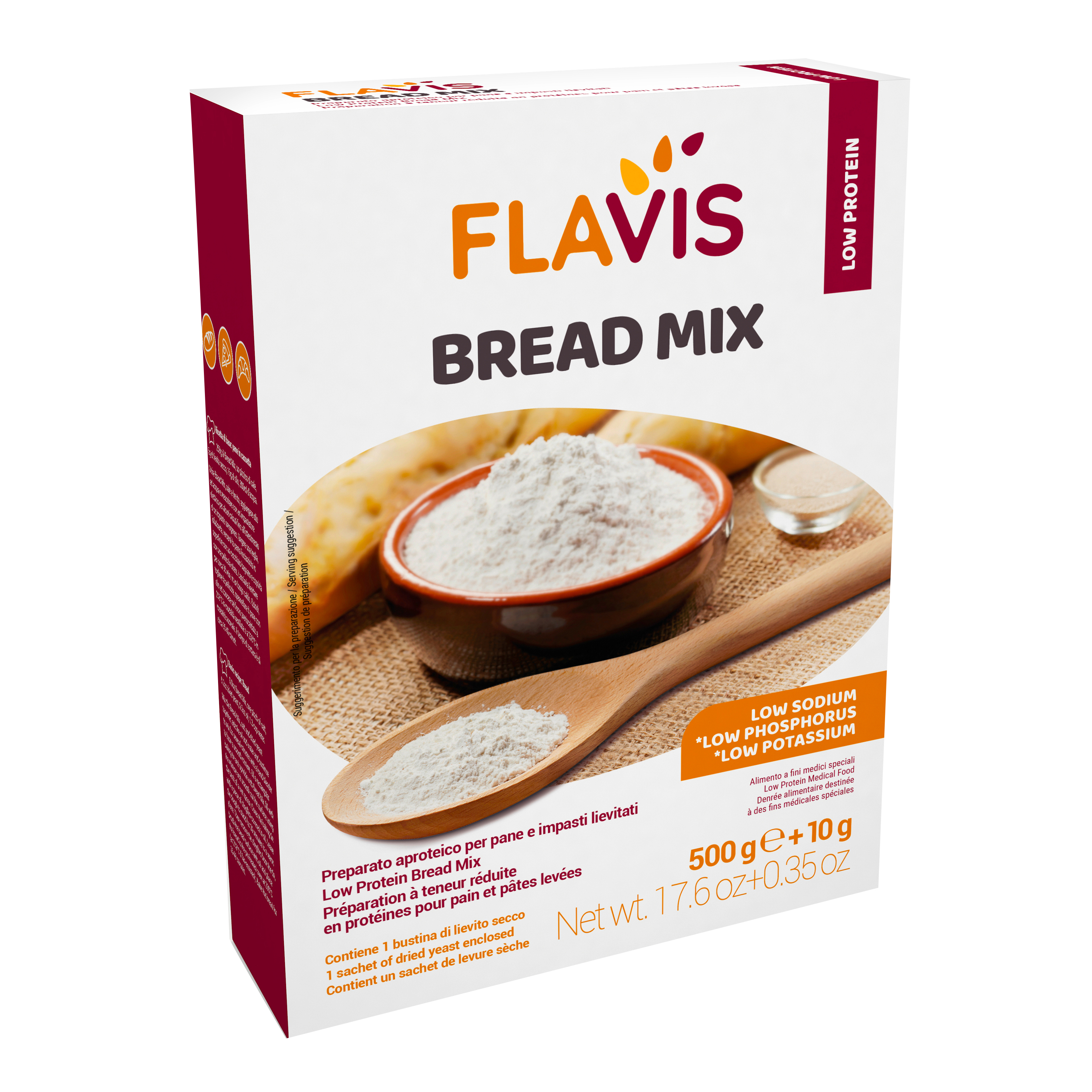 Mevalia flavis bread mix 500g - Immagine 8