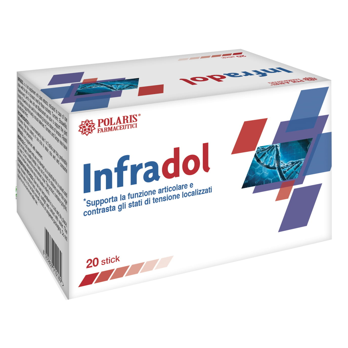 Polaris Farmaceutici Rossa/Nero Infradol 20 Stick - Immagine 5